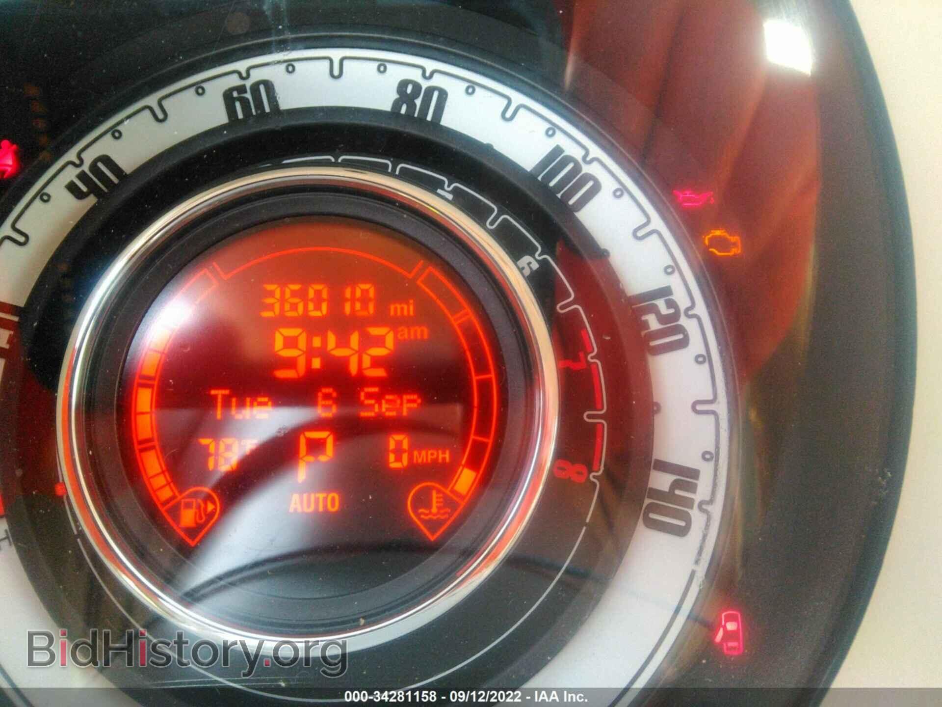 2012 FIAT 500 - VIN: 3C3CFFAR2CT385066 - Photo 7