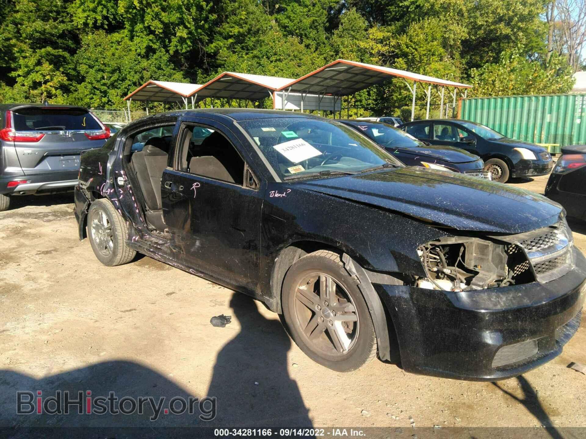 Photo 1C3CDZCBXCN225539 - DODGE AVENGER 2012