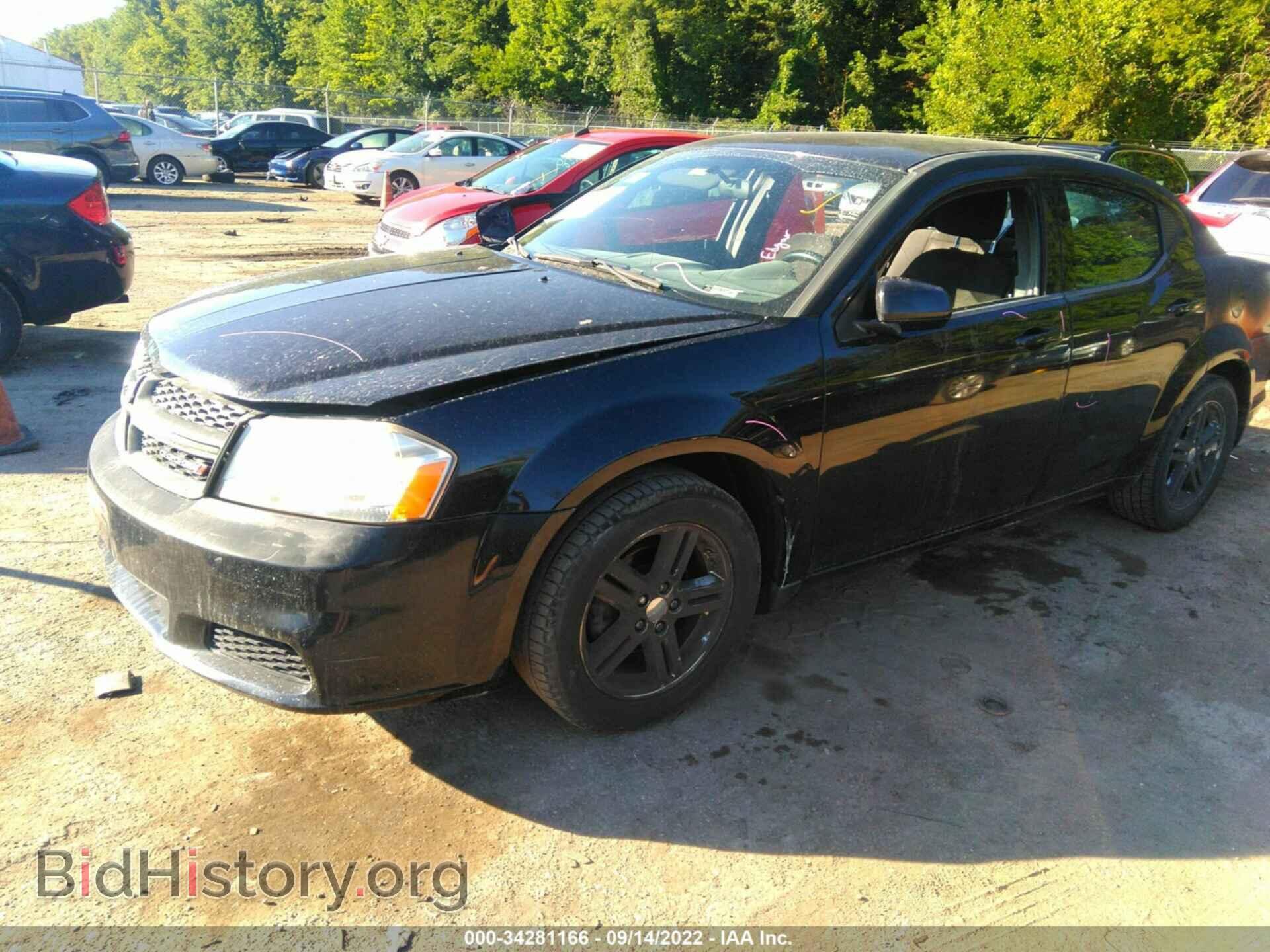 2012 DODGE AVENGER - VIN: 1C3CDZCBXCN225539 - Photo 2