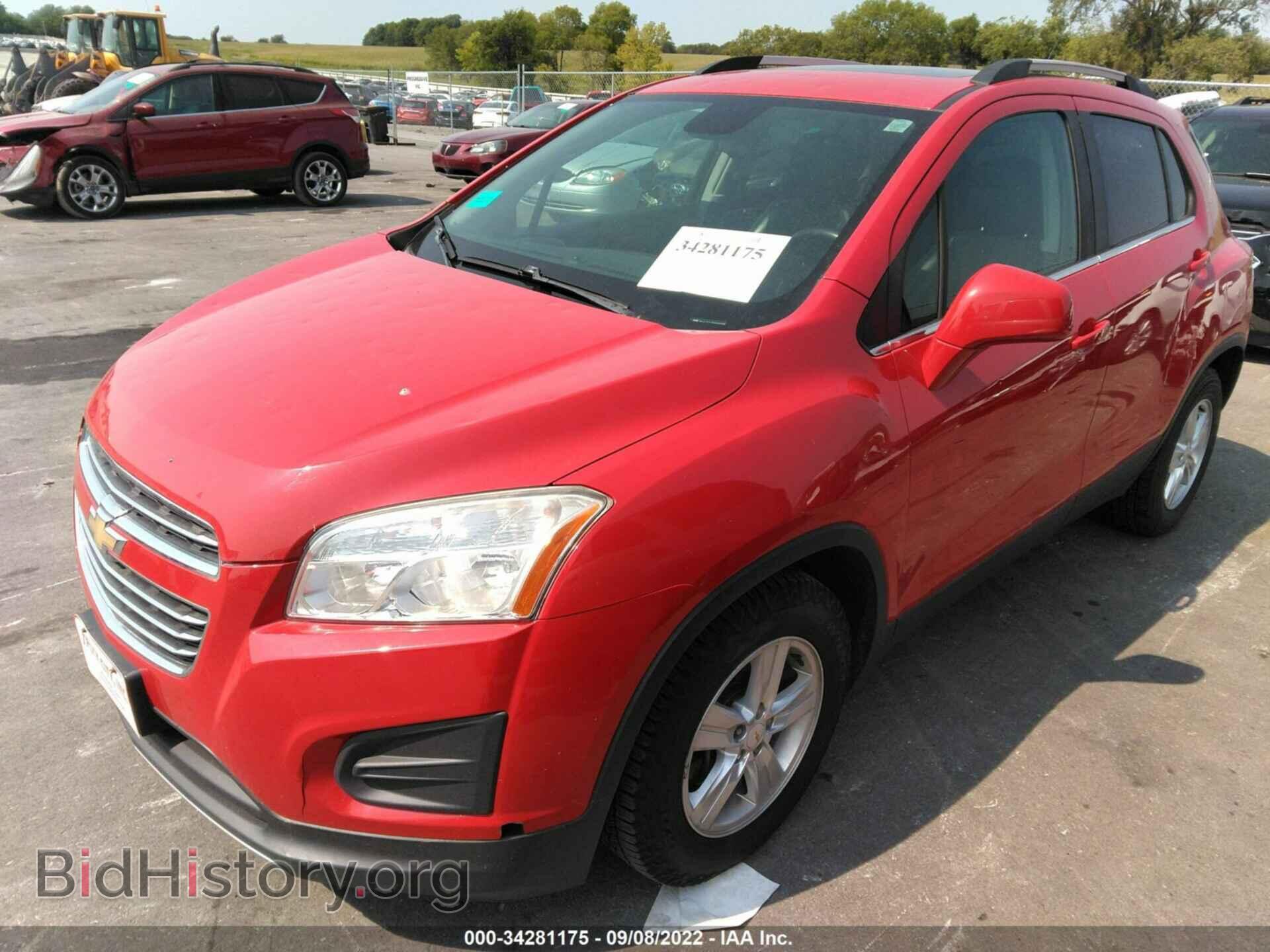 2015 CHEVROLET TRAX - VIN: KL7CJLSB6FB089688 - Фото 2