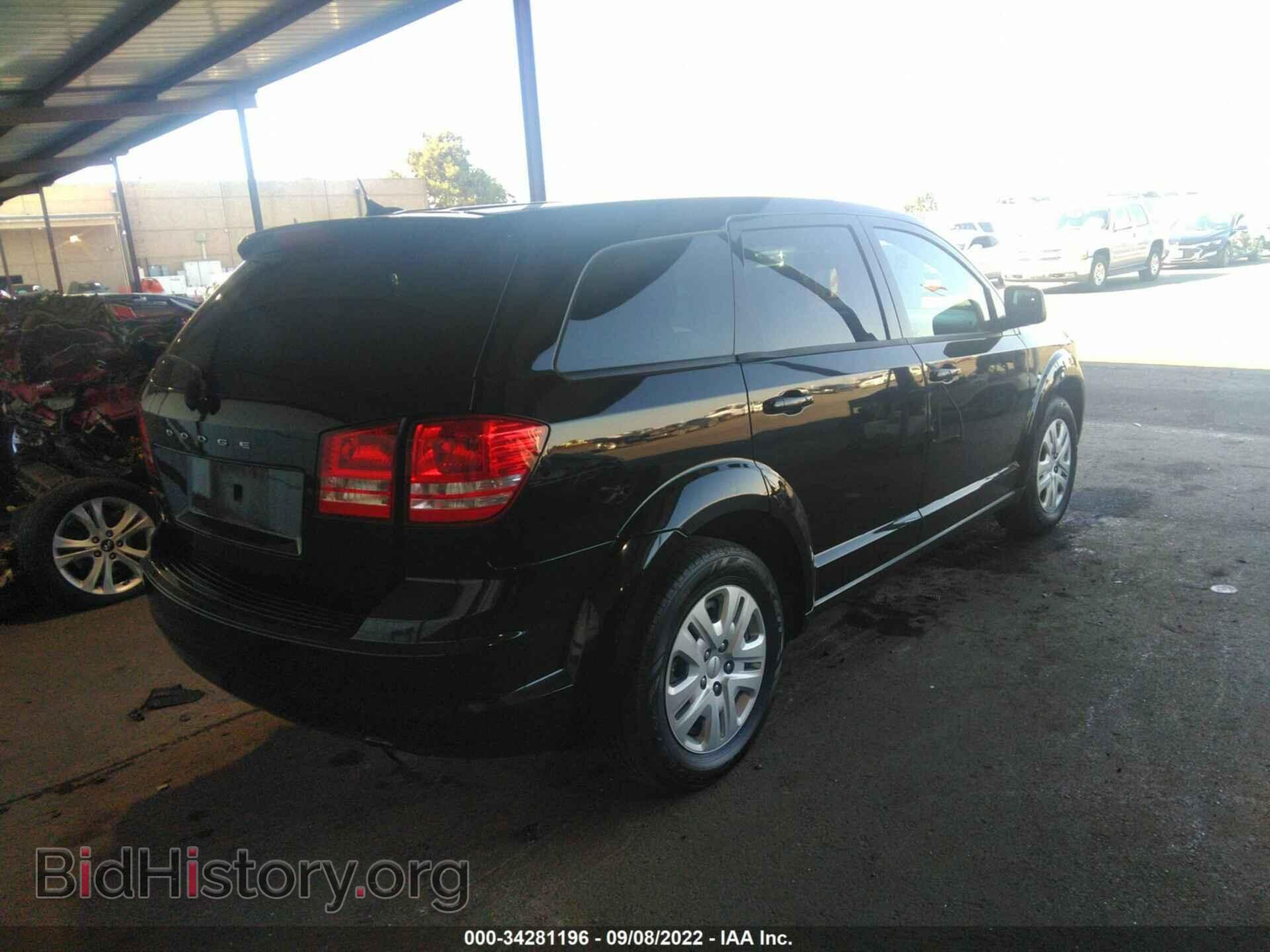 2014 DODGE JOURNEY - VIN: 3C4PDCAB5ET203707 - Фото 4