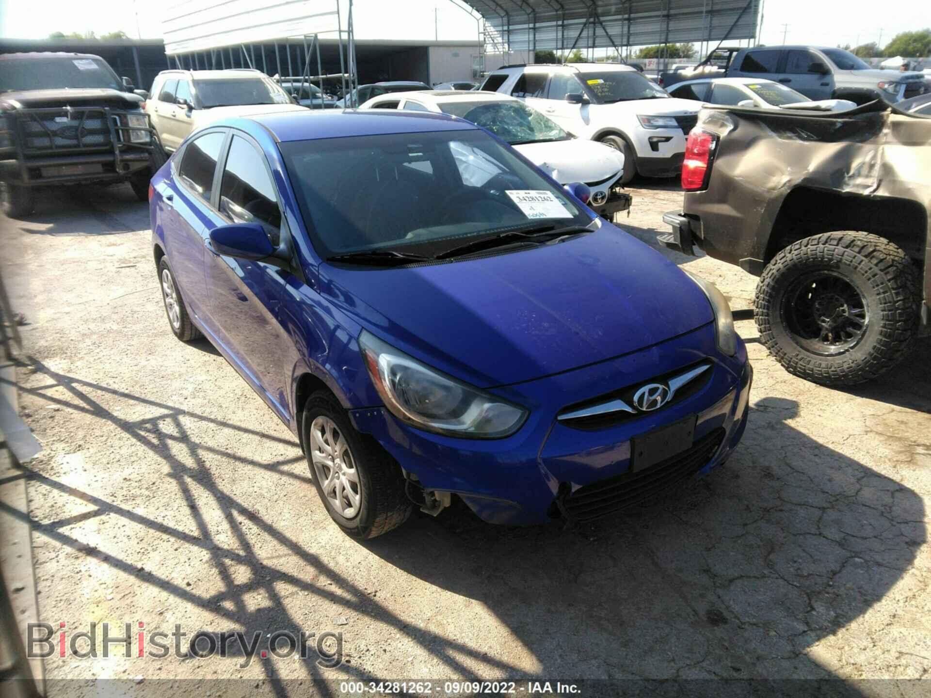 Фотография KMHCT4AE7CU253119 - HYUNDAI ACCENT 2012