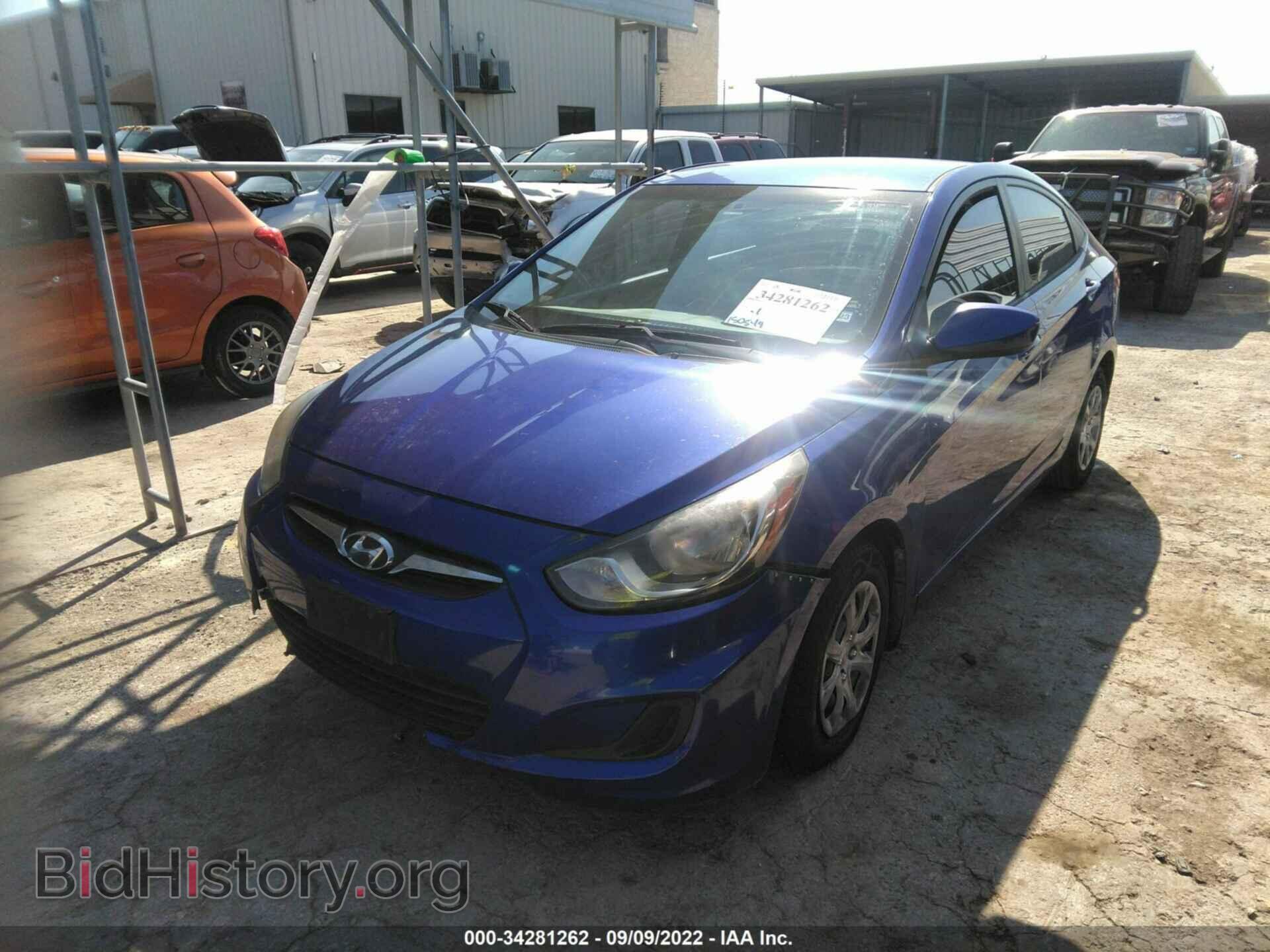 2012 HYUNDAI ACCENT - VIN: KMHCT4AE7CU253119 - Фото 2