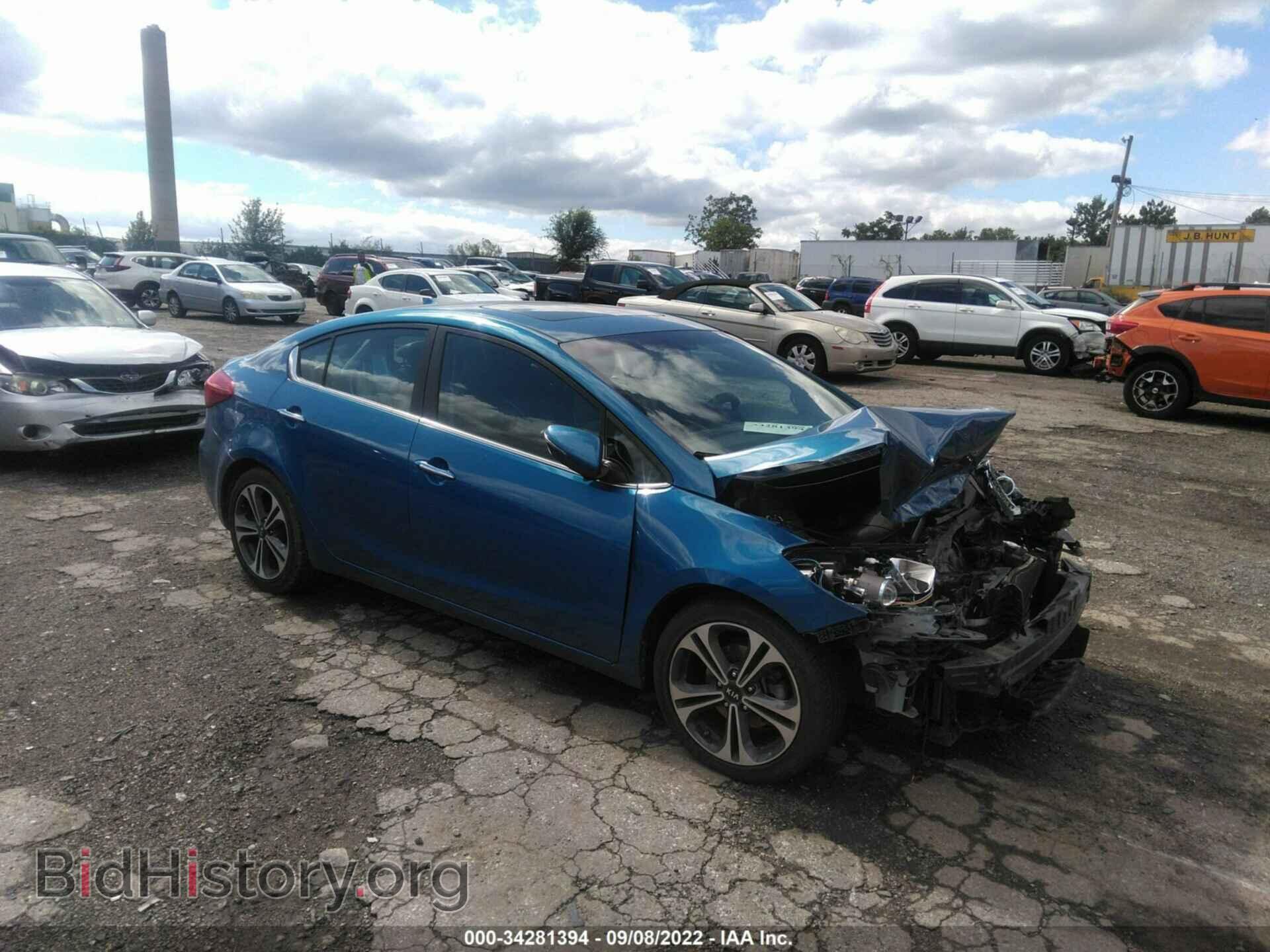 Фотография KNAFZ4A88E5169993 - KIA FORTE 2014