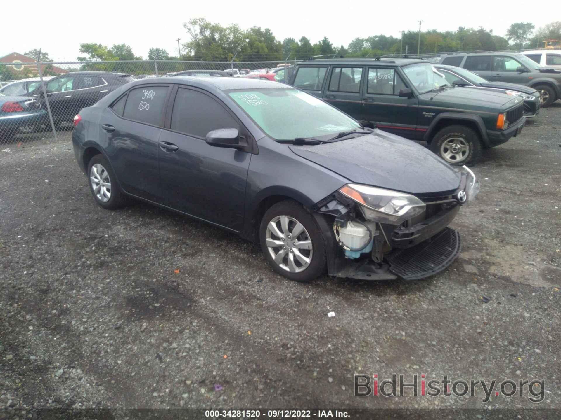 Photo 5YFBURHE0EP118483 - TOYOTA COROLLA 2014