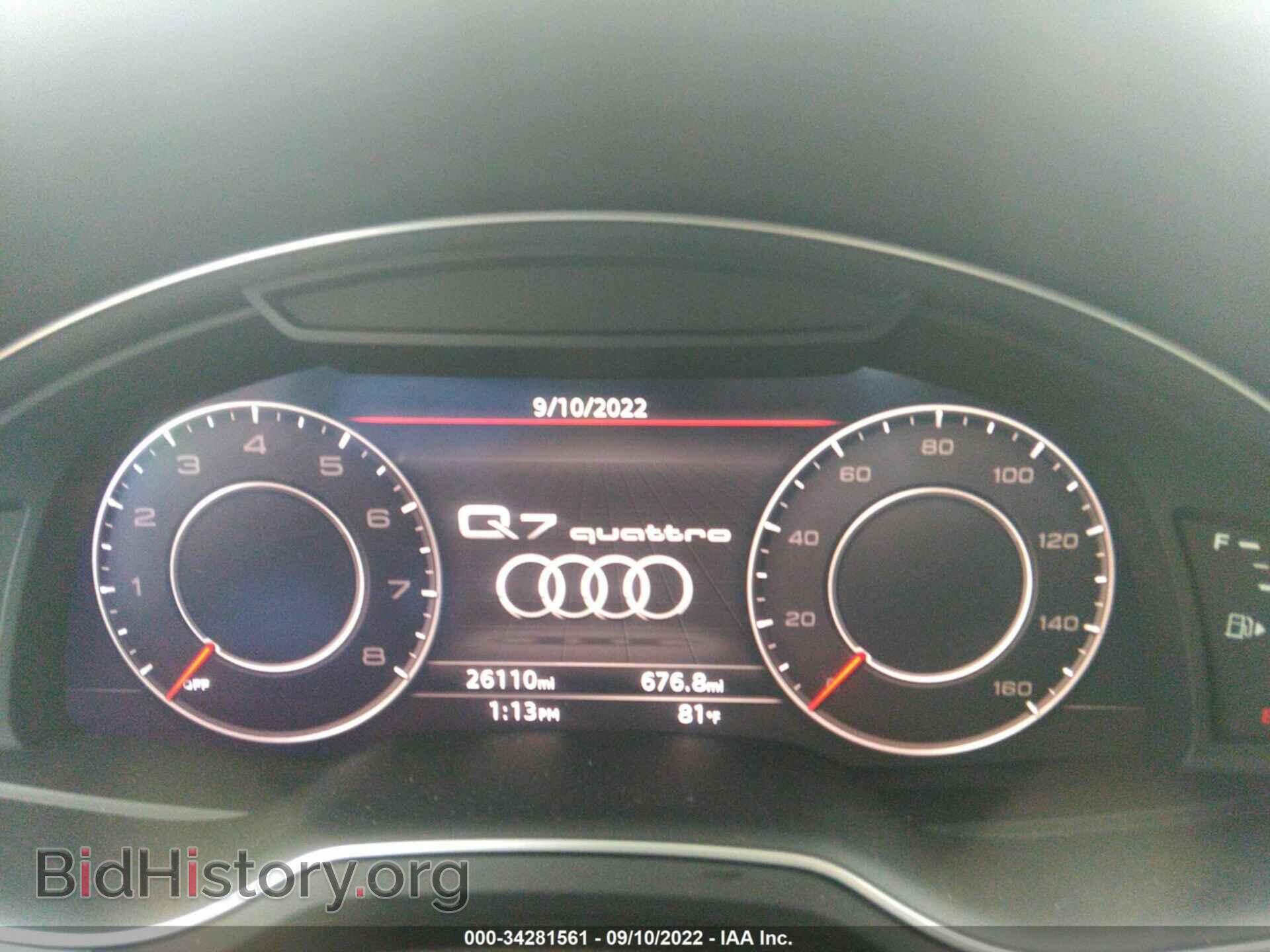 2019 AUDI Q7 - VIN: WA1AHAF70KD047509 - Фото 7