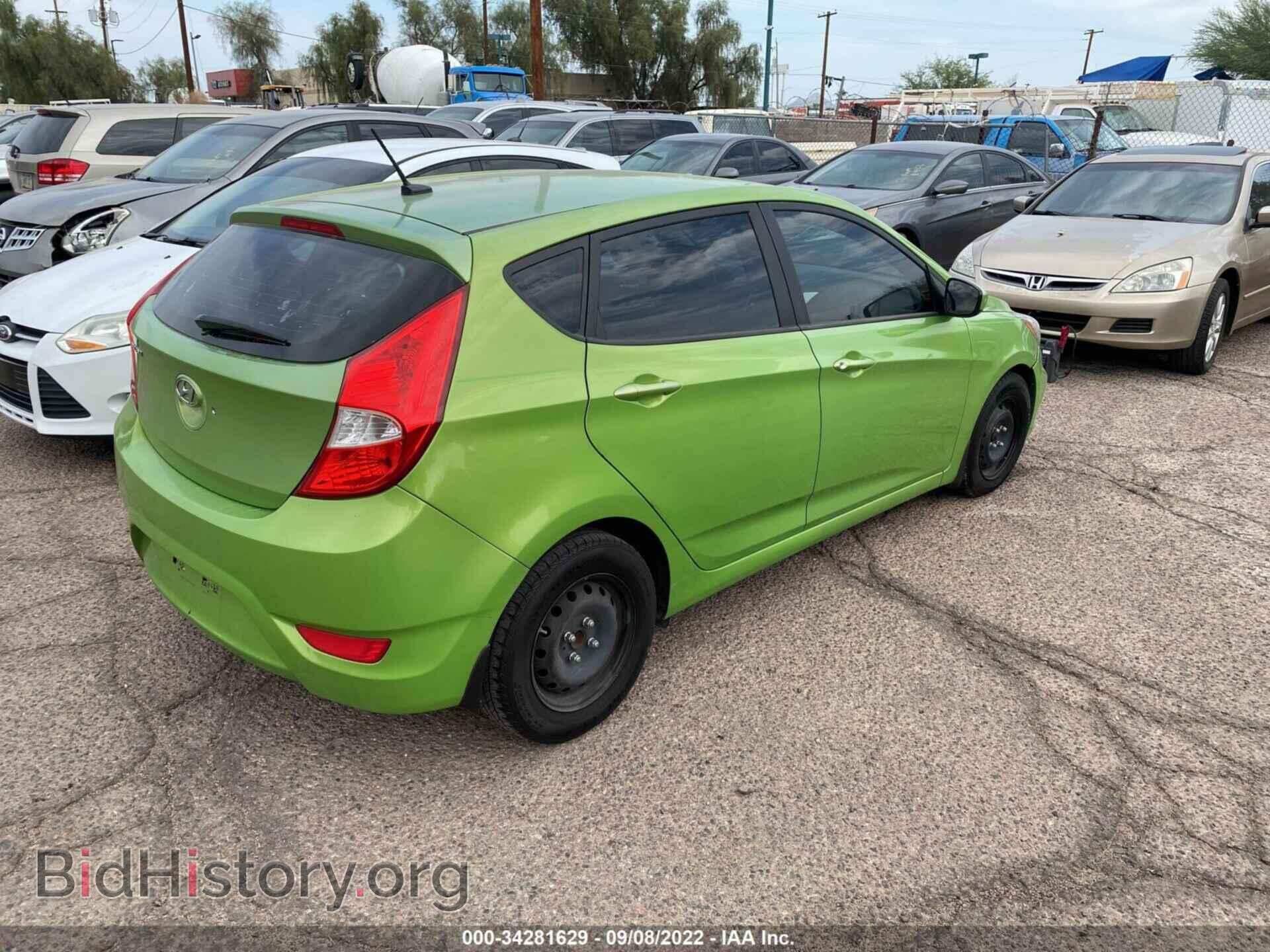 2014 HYUNDAI ACCENT - VIN: KMHCT5AE8EU170470 - Фото 4