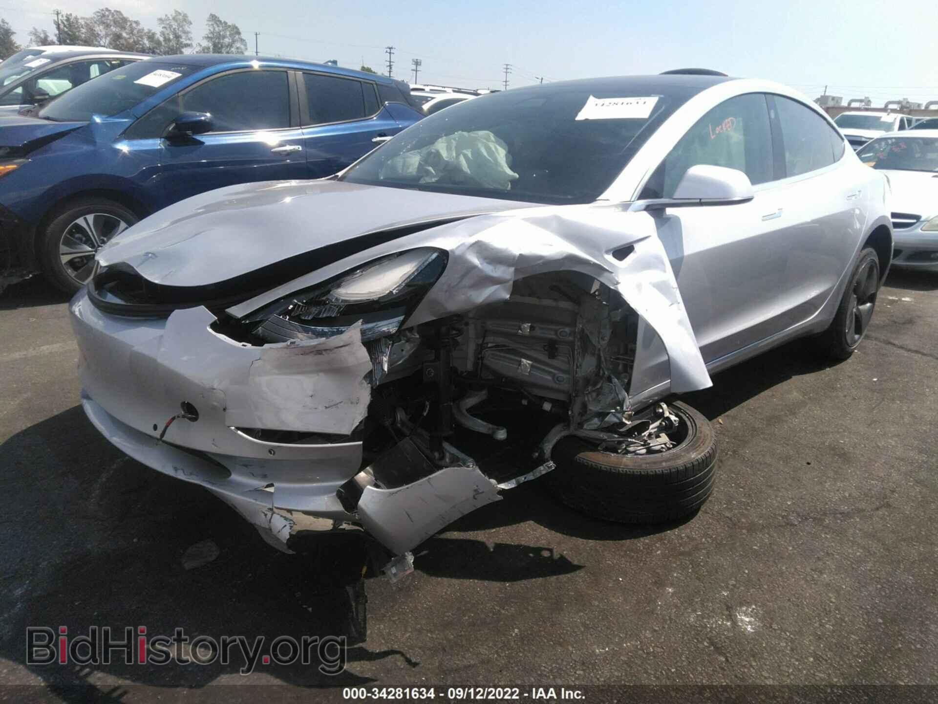 2018 TESLA MODEL 3 - VIN: 5YJ3E1EA8JF039007 - Фото 2