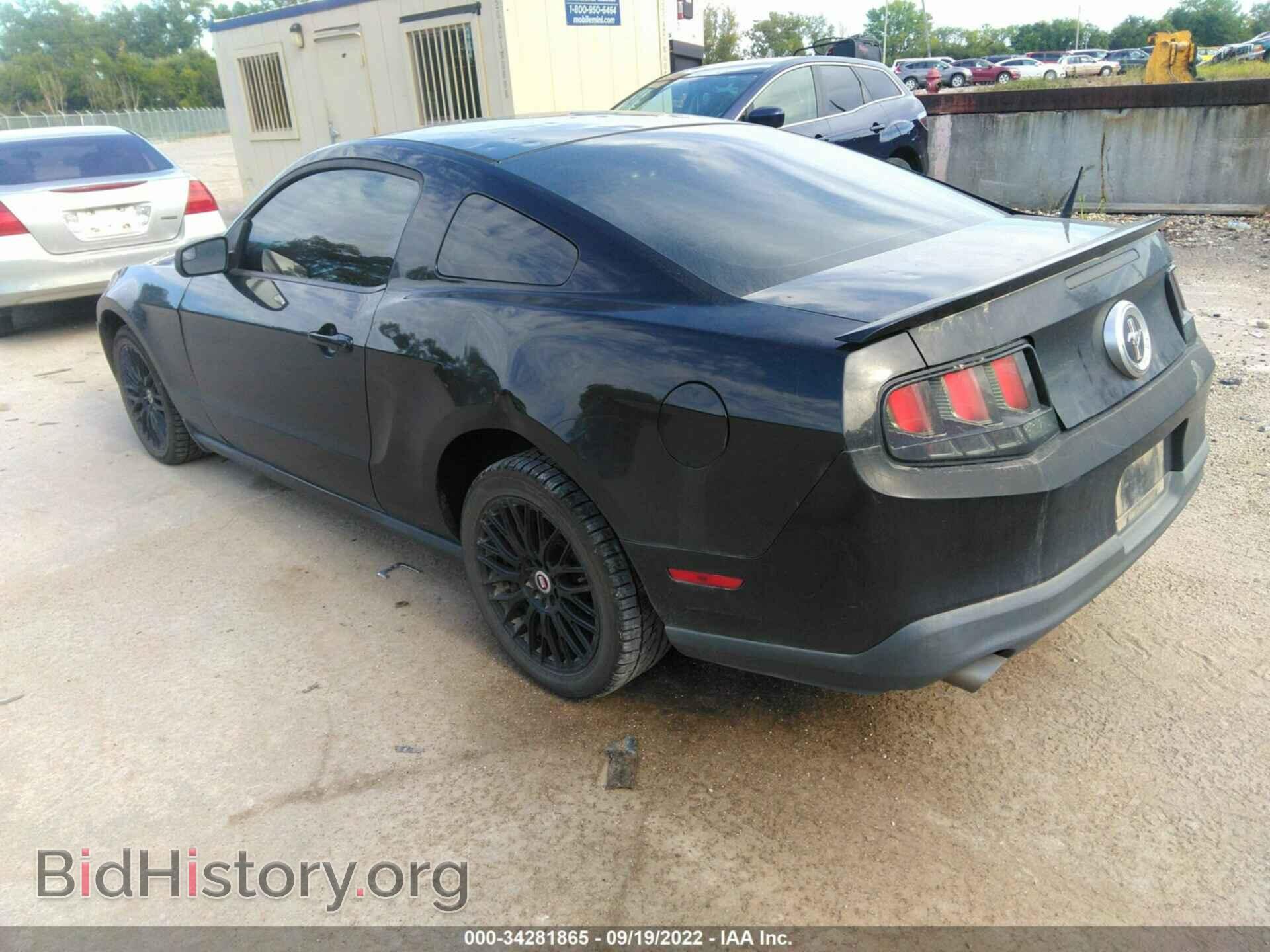 2012 FORD MUSTANG - VIN: 1ZVBP8AM5C5216452 - Фото 3