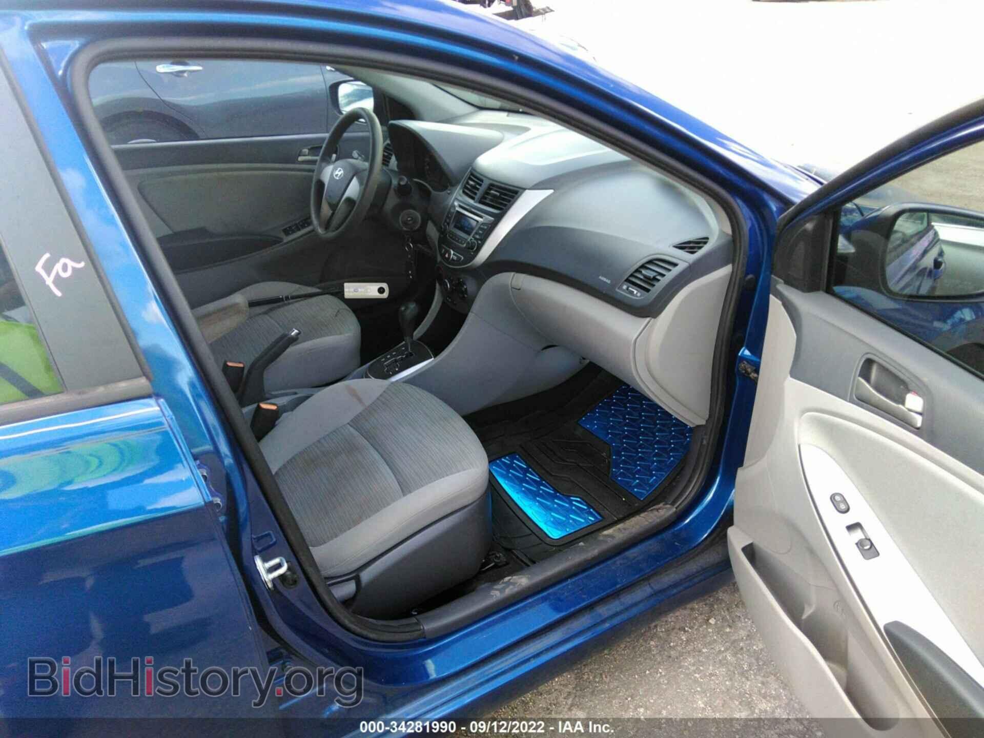 2016 HYUNDAI ACCENT - VIN: KMHCT4AE4GU972897 - Фото 5