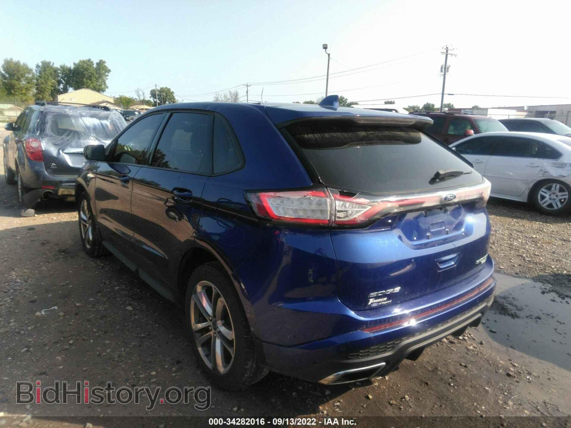 2015 FORD EDGE - VIN: 2FMTK4APXFBB08493 - Фото 3