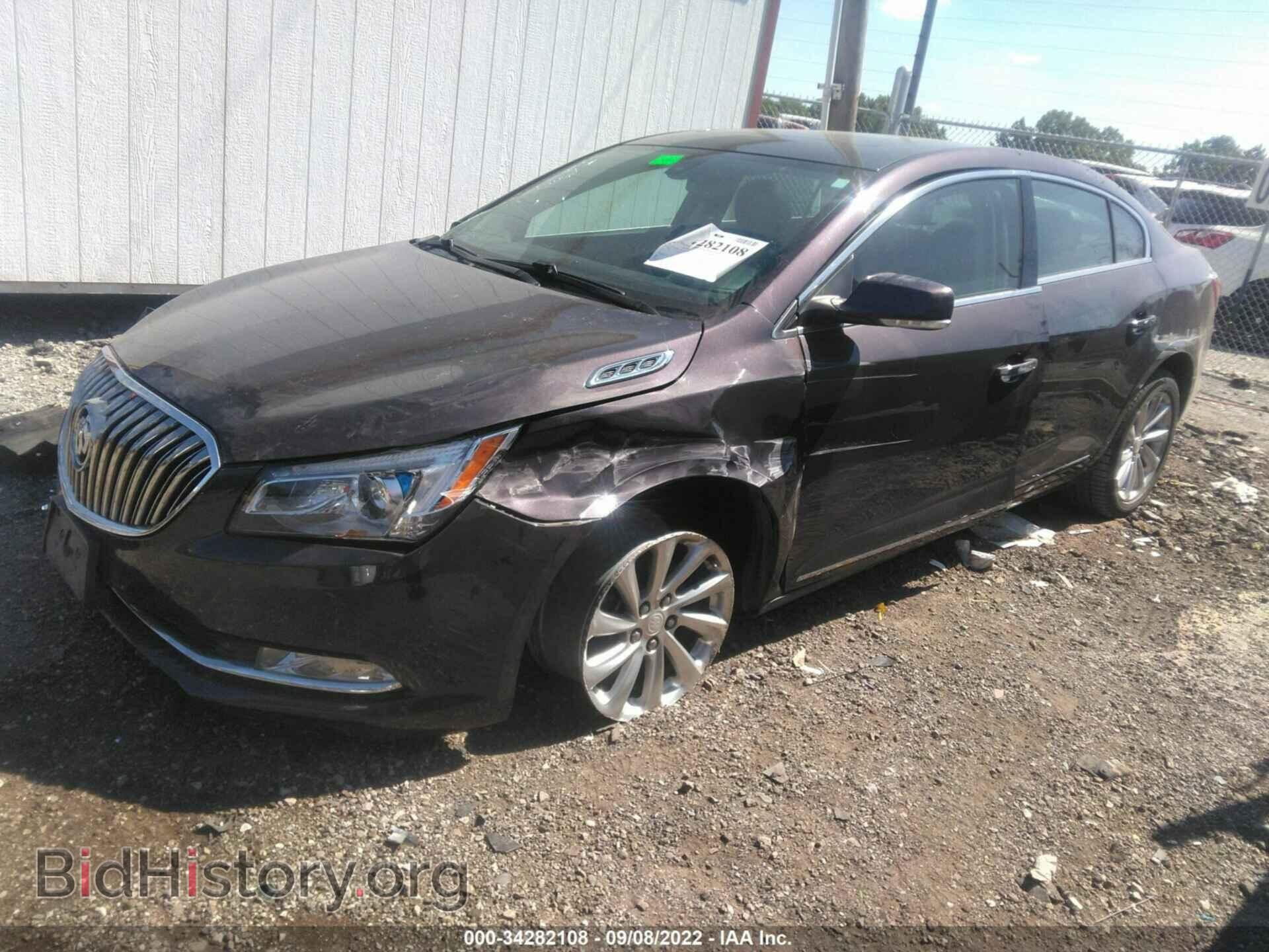 2014 BUICK LACROSSE - VIN: 1G4GB5G36EF106278 - Фото 2
