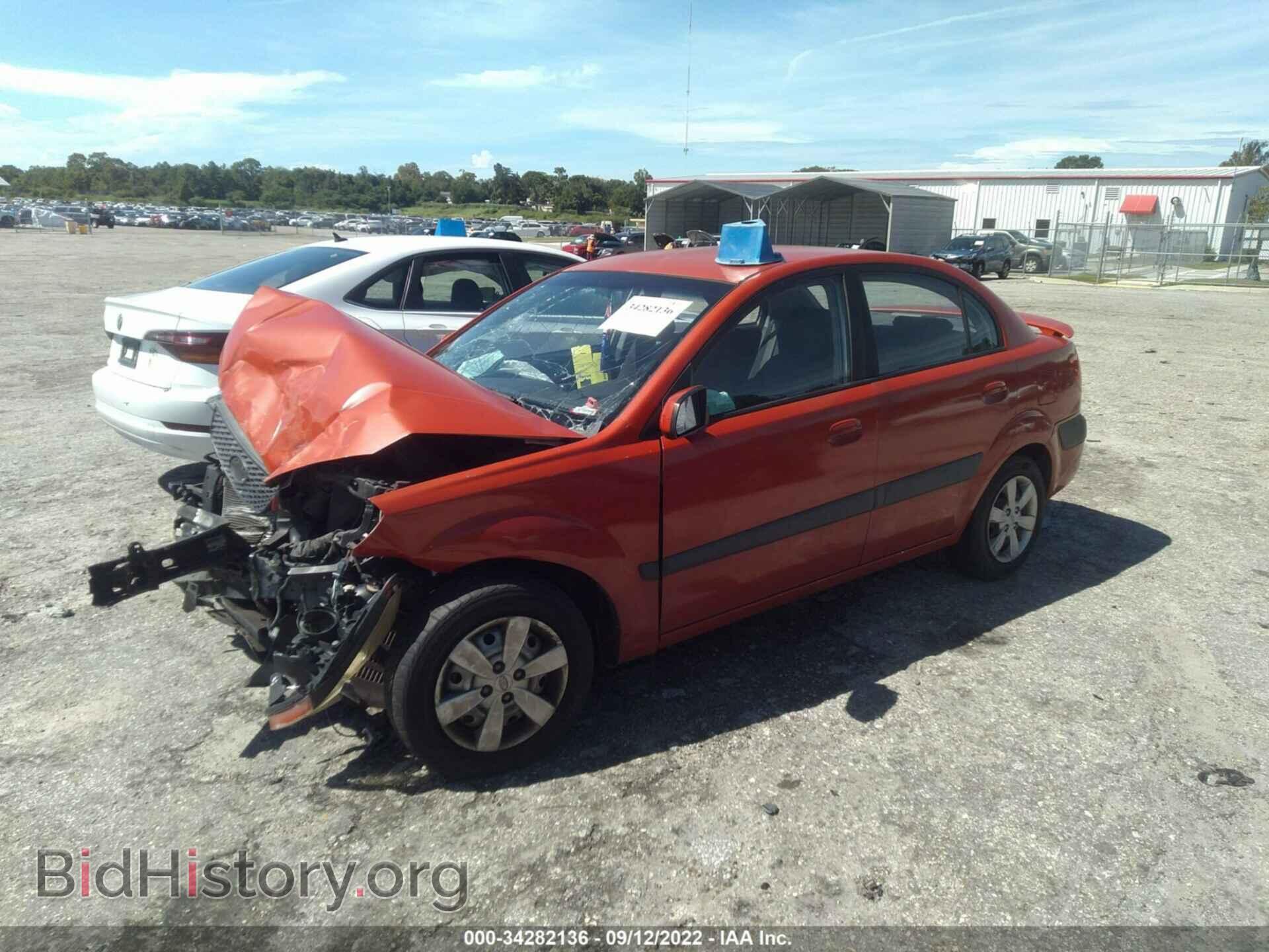 2008 KIA RIO - VIN: KNADE123786340977 - Фото 2