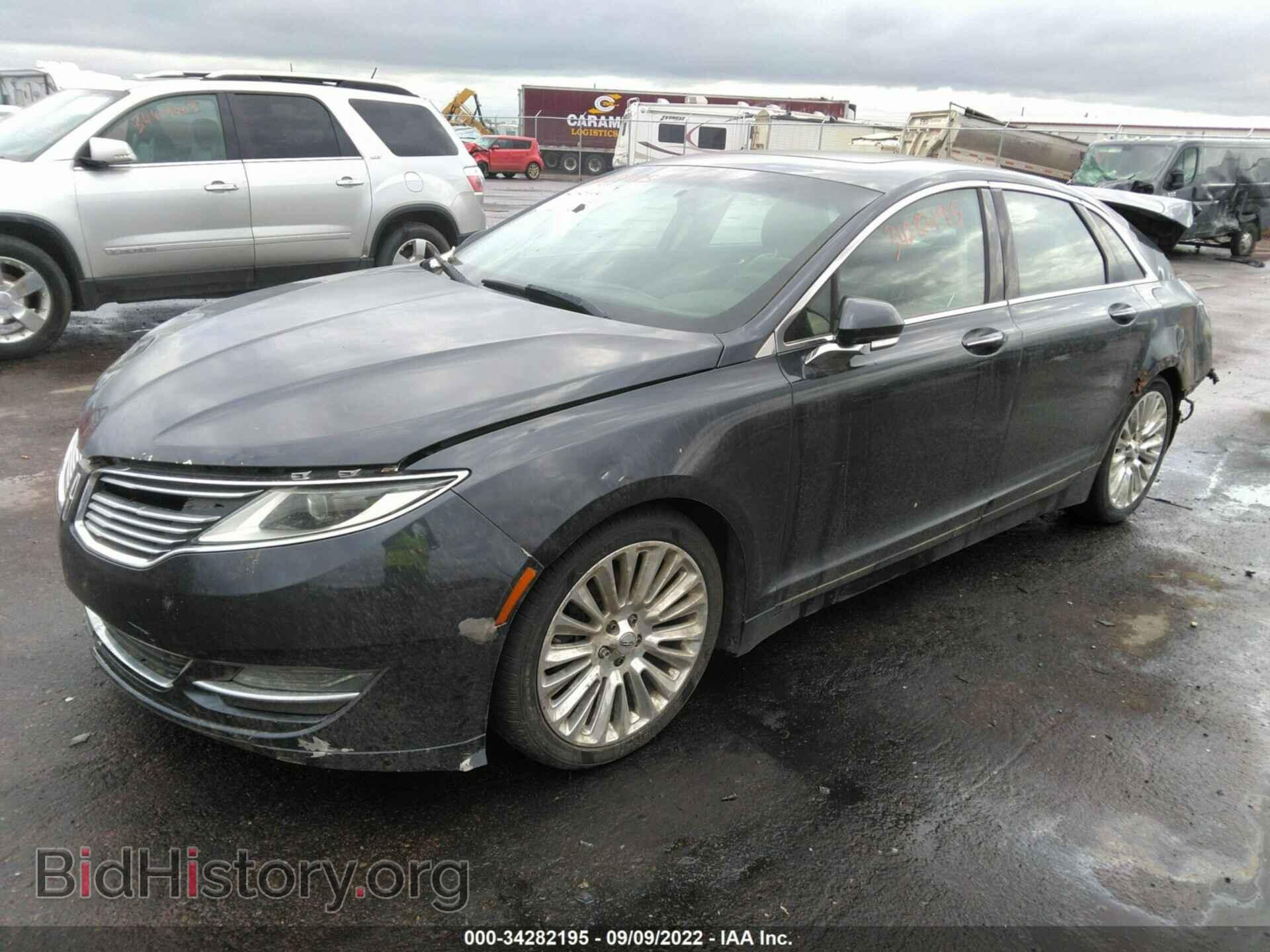 2013 LINCOLN MKZ - VIN: 3LN6L2G94DR801436 - Фото 2