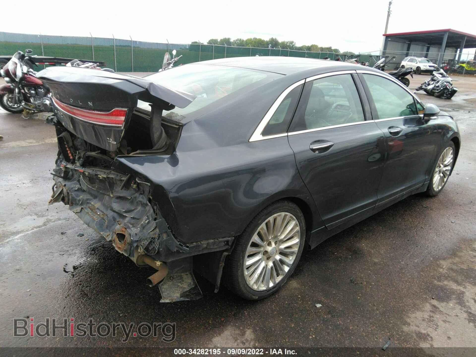 2013 LINCOLN MKZ - VIN: 3LN6L2G94DR801436 - Фото 4