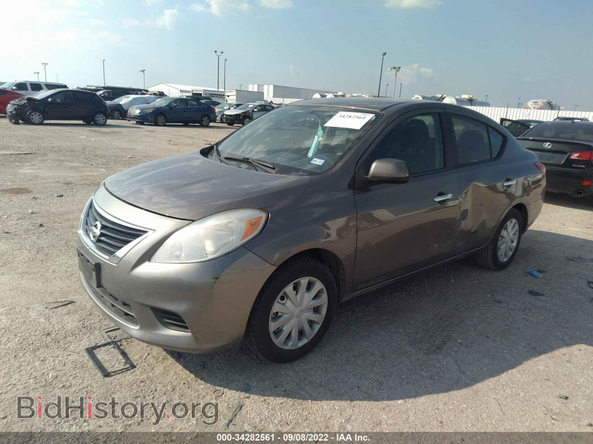 2012 NISSAN VERSA - VIN: 3N1CN7AP9CL902336 - Фото 2
