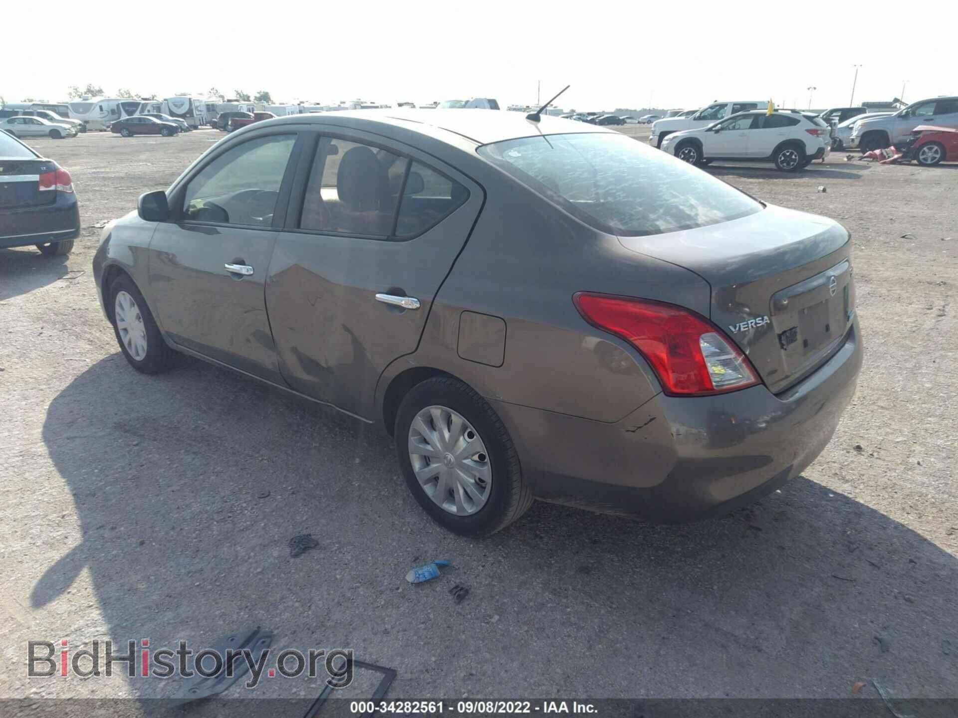 2012 NISSAN VERSA - VIN: 3N1CN7AP9CL902336 - Фото 3