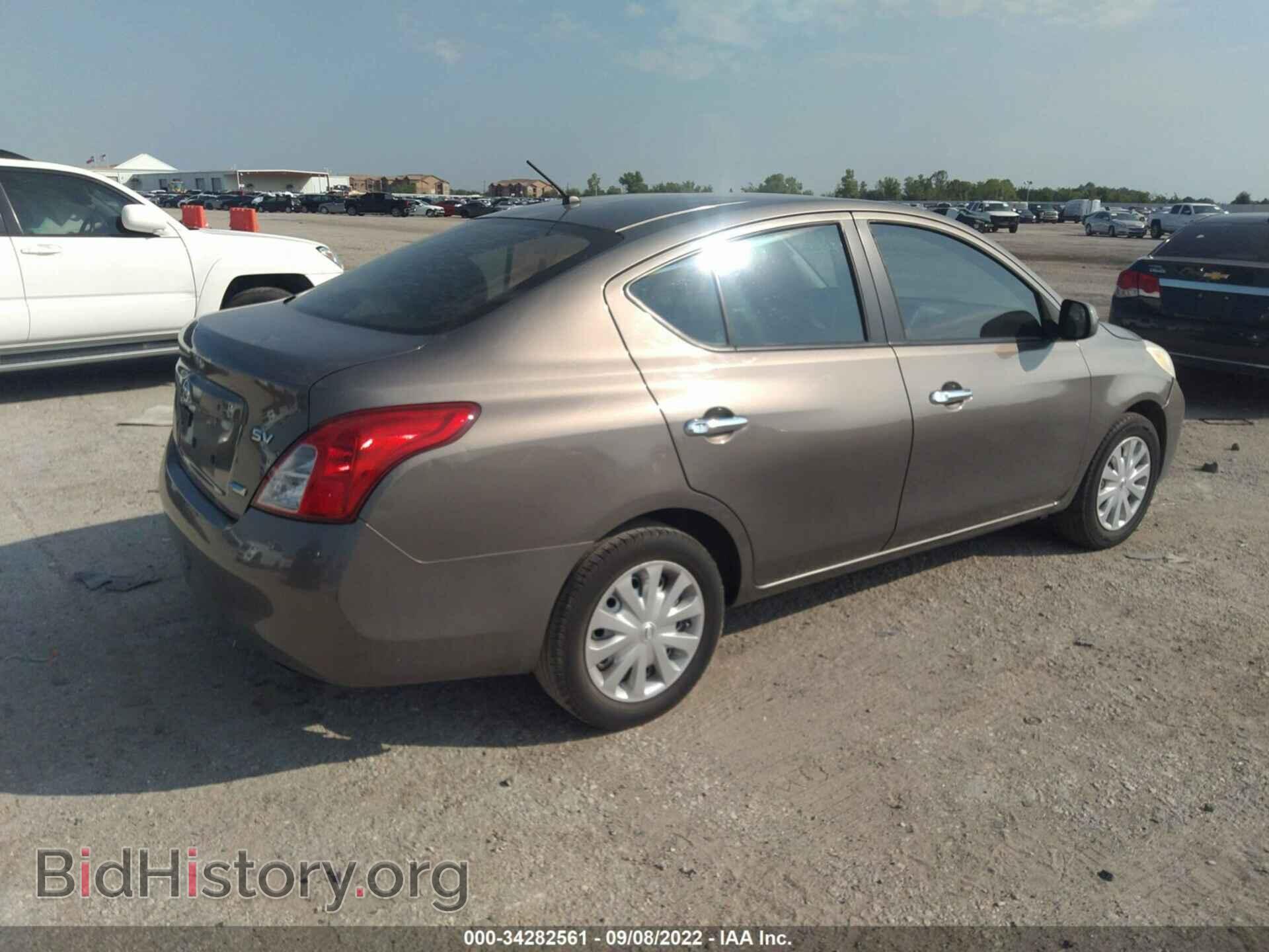 2012 NISSAN VERSA - VIN: 3N1CN7AP9CL902336 - Фото 4