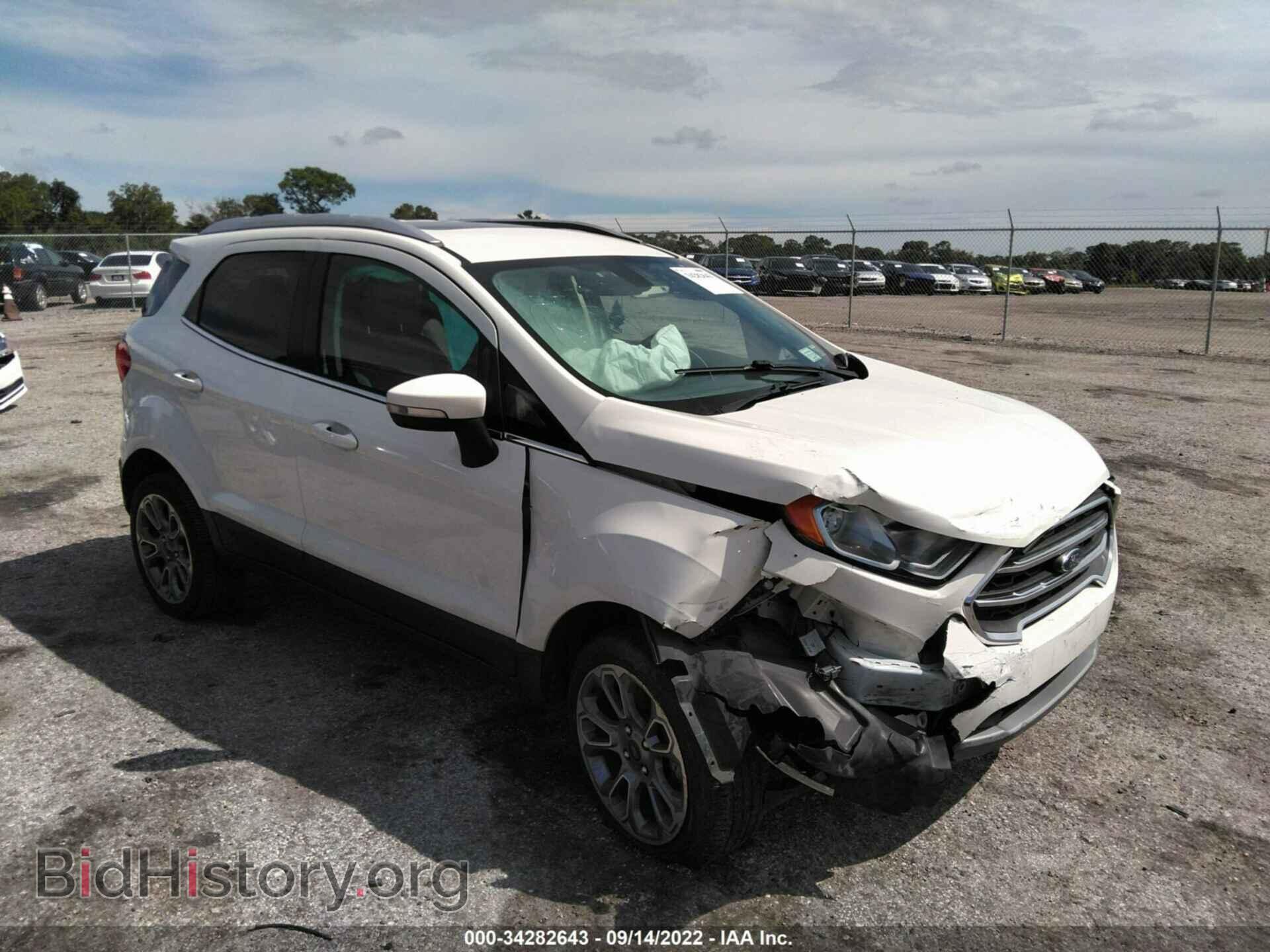 Photo MAJ6S3KL8KC253118 - FORD ECOSPORT 2019