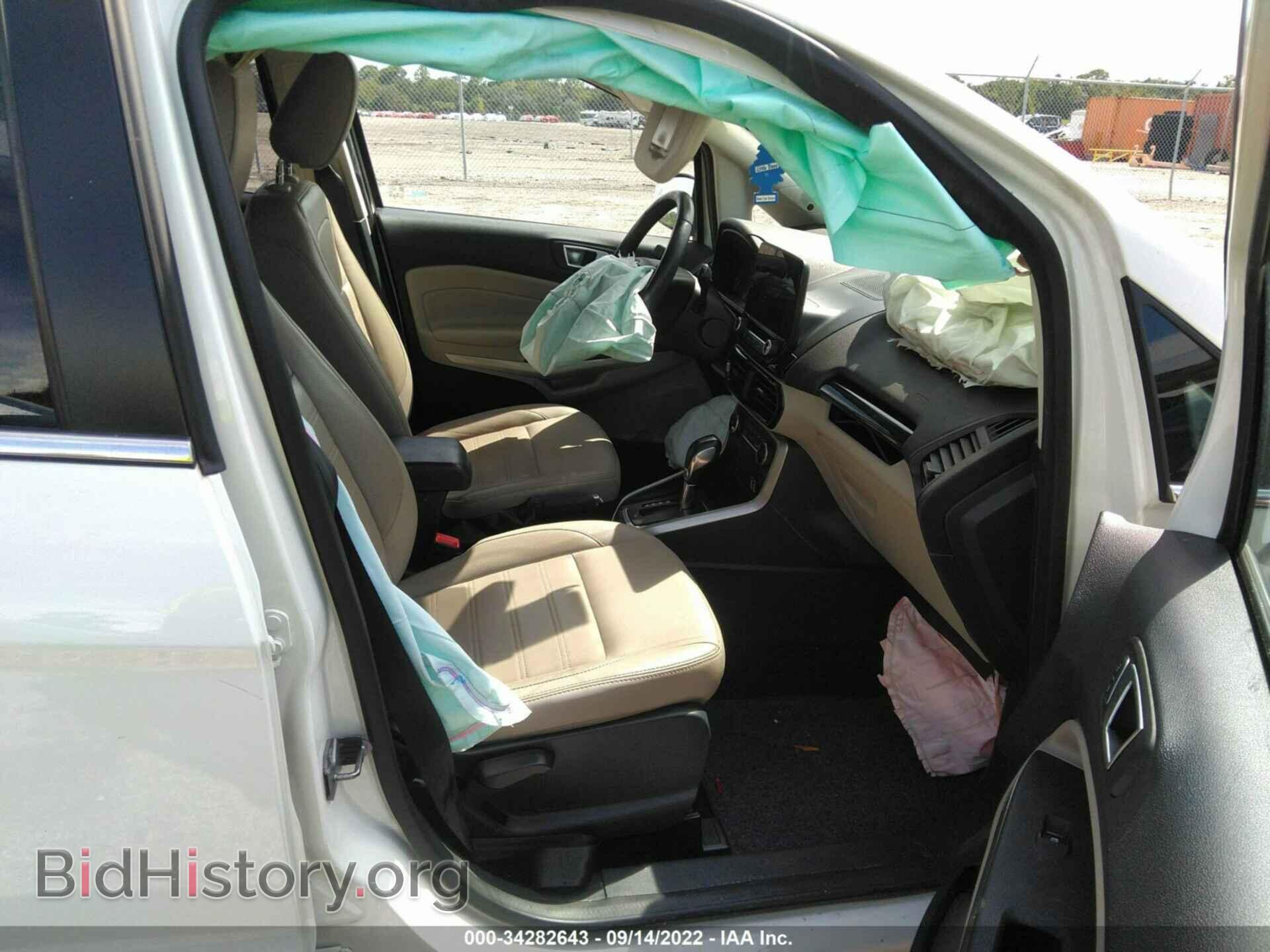 2019 FORD ECOSPORT - VIN: MAJ6S3KL8KC253118 - Фото 5