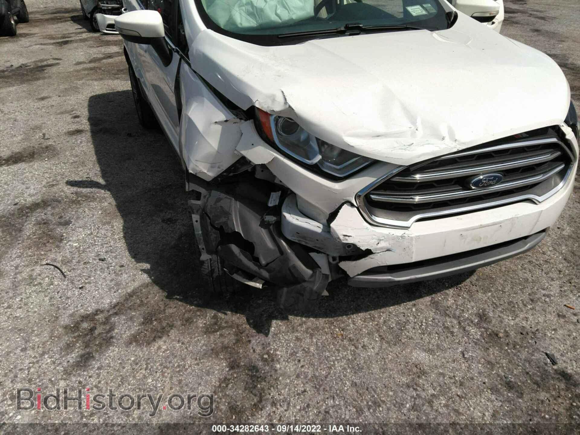 2019 FORD ECOSPORT - VIN: MAJ6S3KL8KC253118 - Фото 6