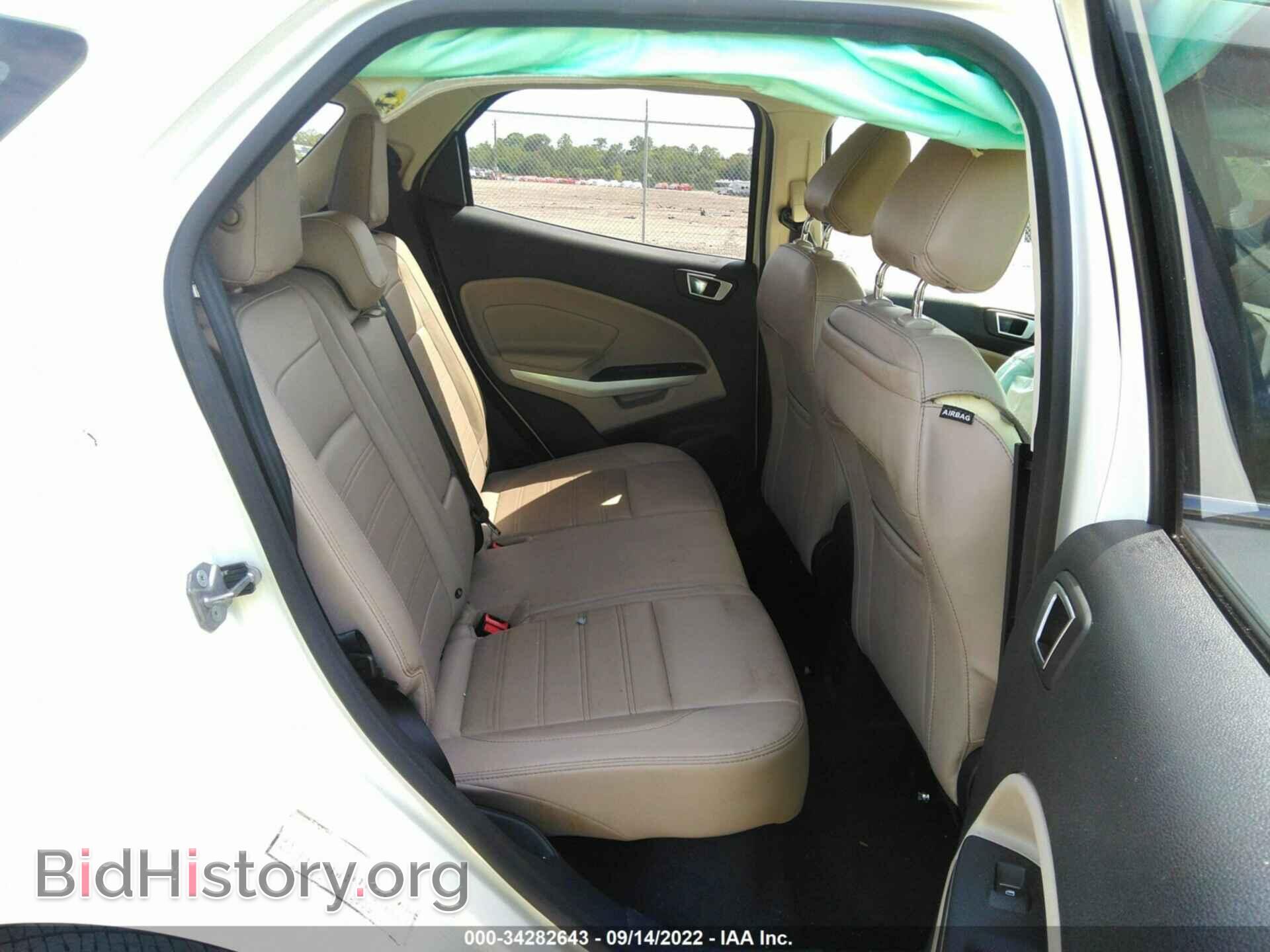 2019 FORD ECOSPORT - VIN: MAJ6S3KL8KC253118 - Фото 8