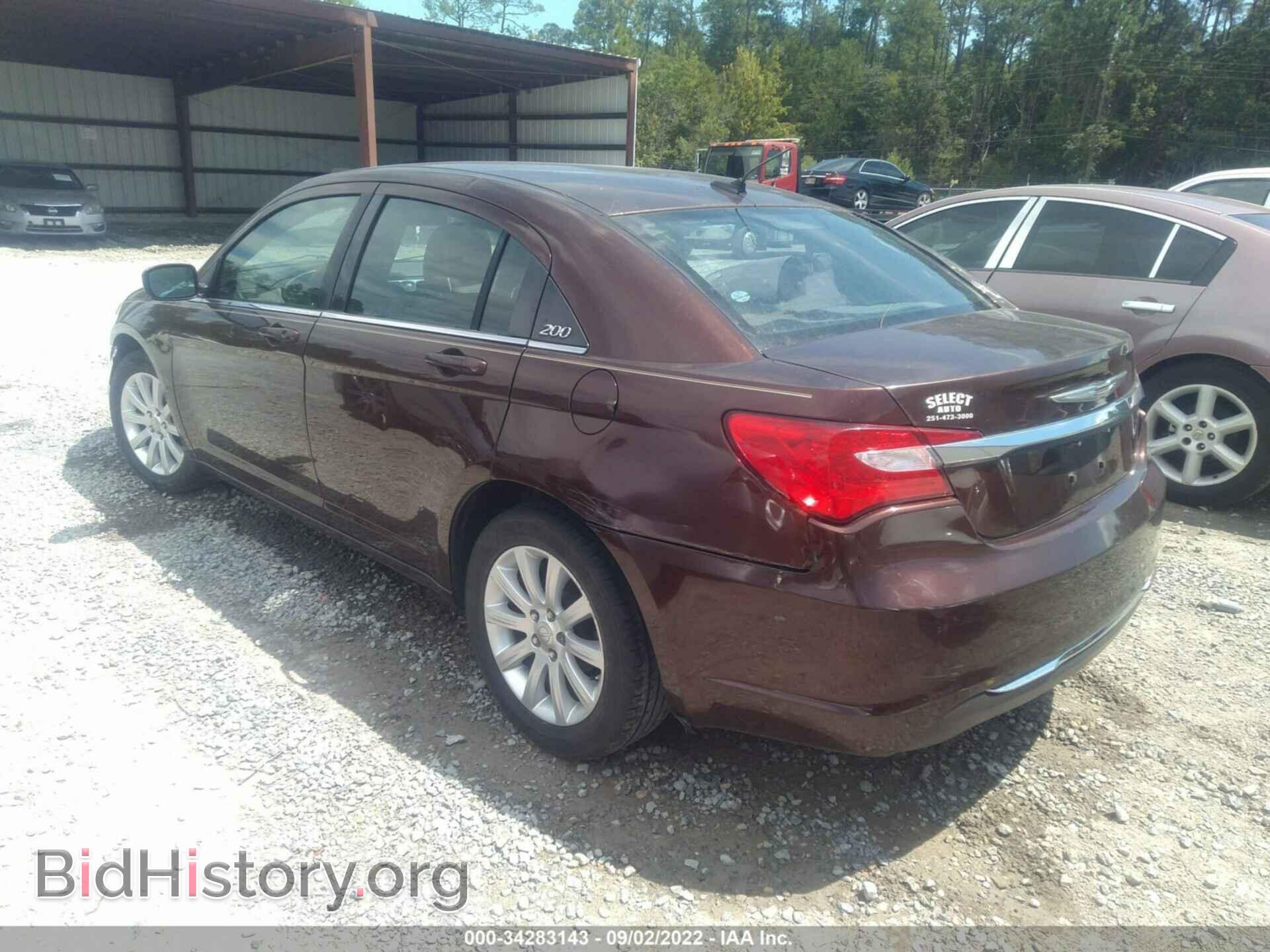 2012 CHRYSLER 200 - VIN: 1C3CCBBB3CN197689 - Фото 3