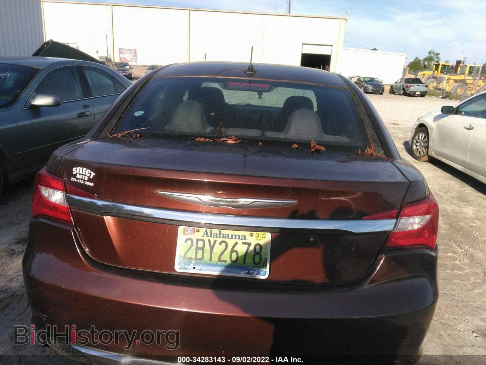 2012 CHRYSLER 200 - VIN: 1C3CCBBB3CN197689 - Фото 6