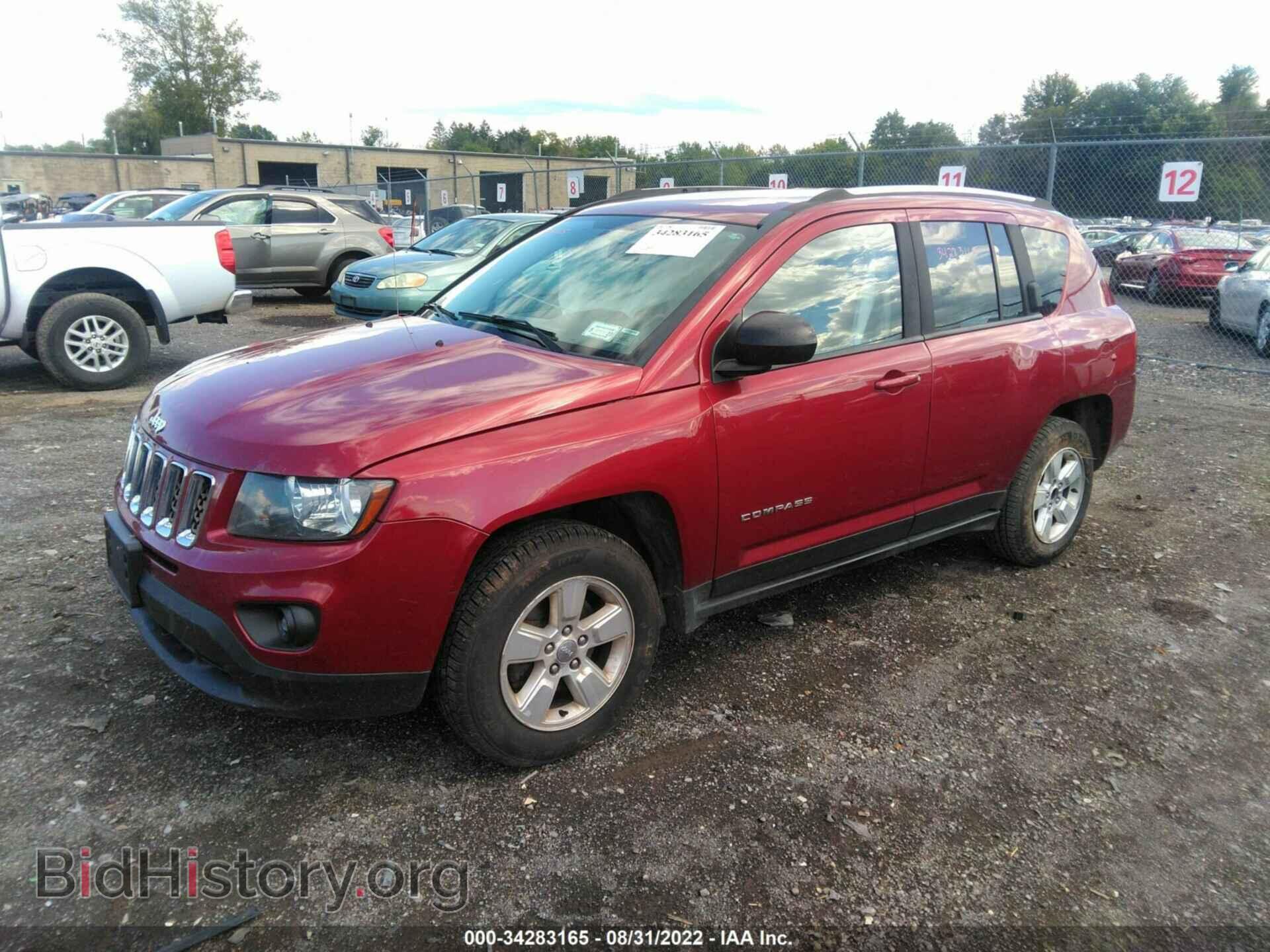 2014 JEEP COMPASS - VIN: 1C4NJCBA3ED779095 - Фото 2