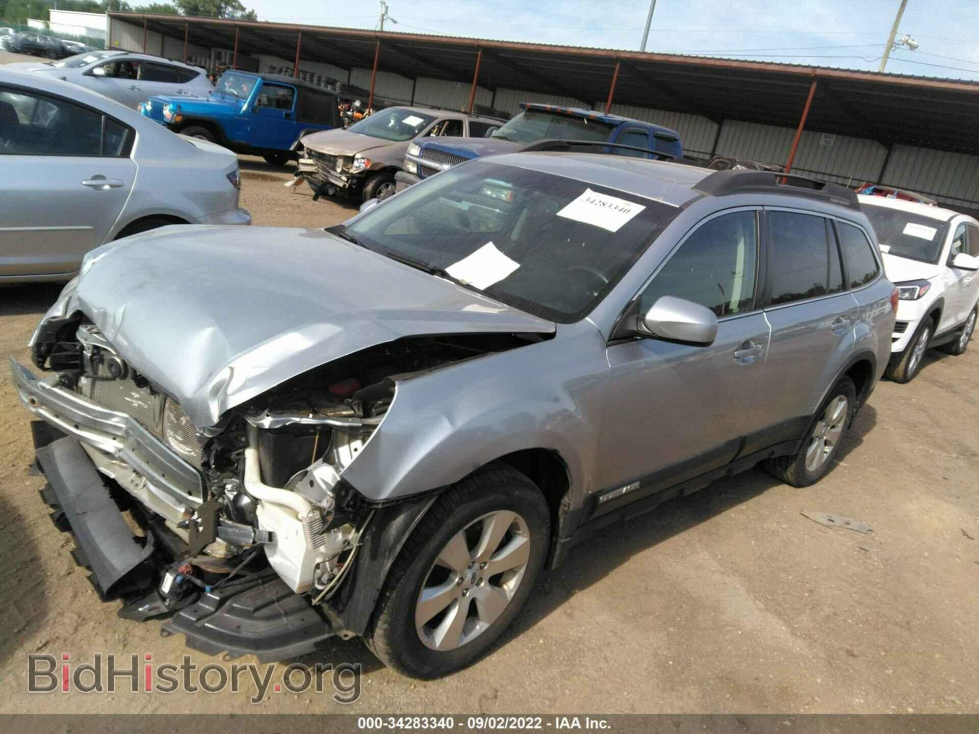 2012 SUBARU OUTBACK - VIN: 4S4BRDKC2C2262782 - Фото 2