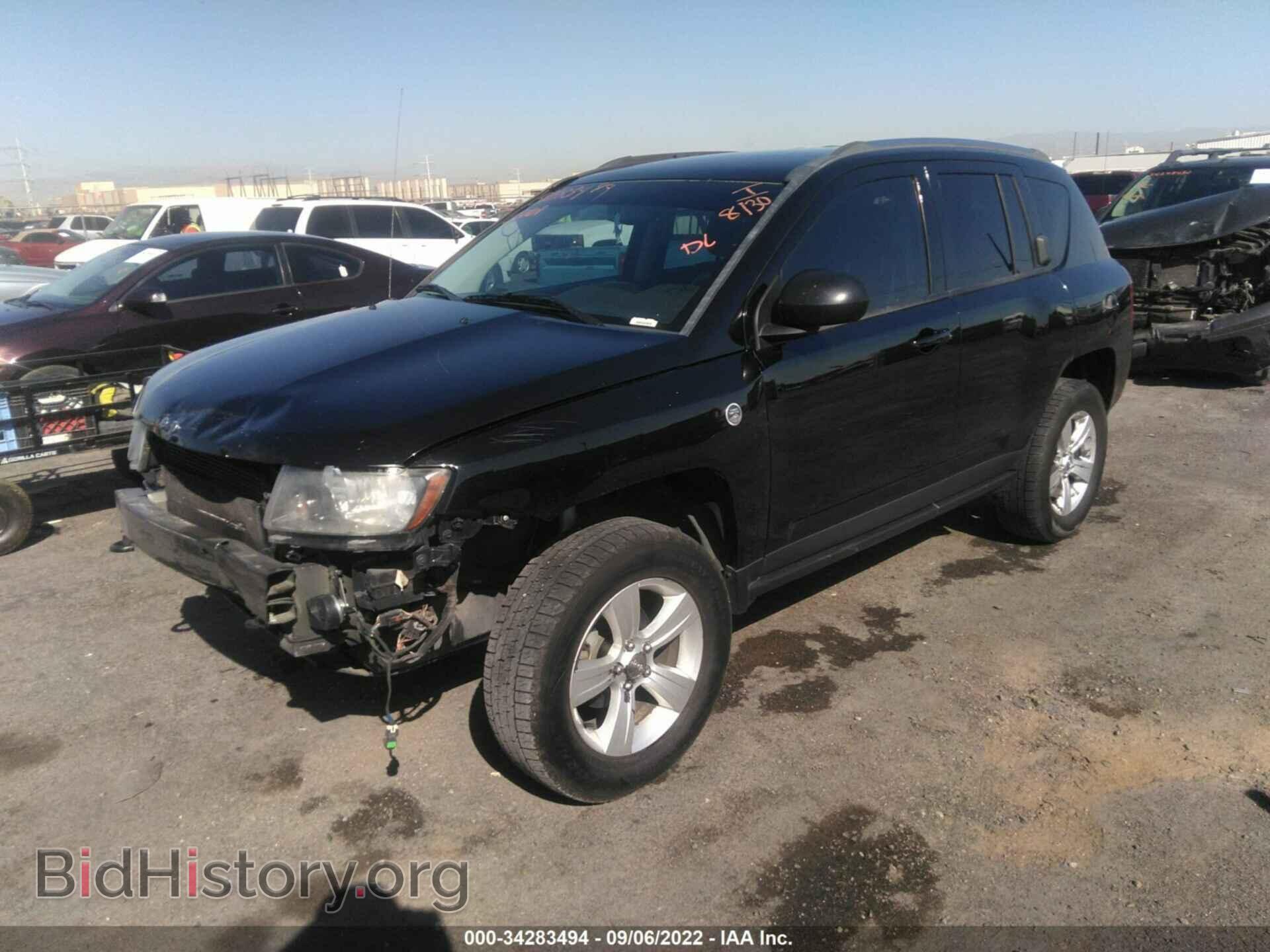 2014 JEEP COMPASS - VIN: 1C4NJDBB2ED510648 - Фото 2
