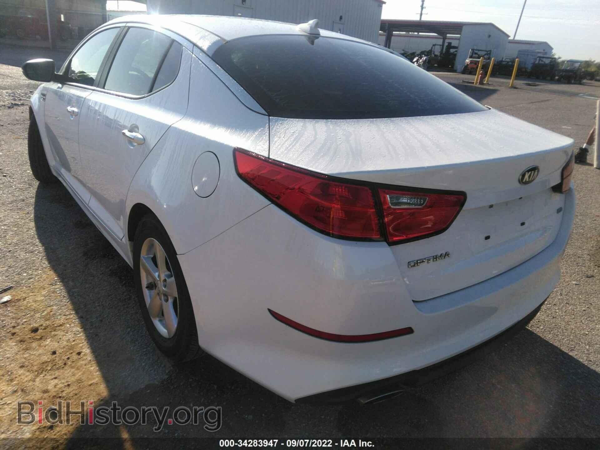 2015 KIA OPTIMA - VIN: KNAGM4A74F5652683 - Фото 3