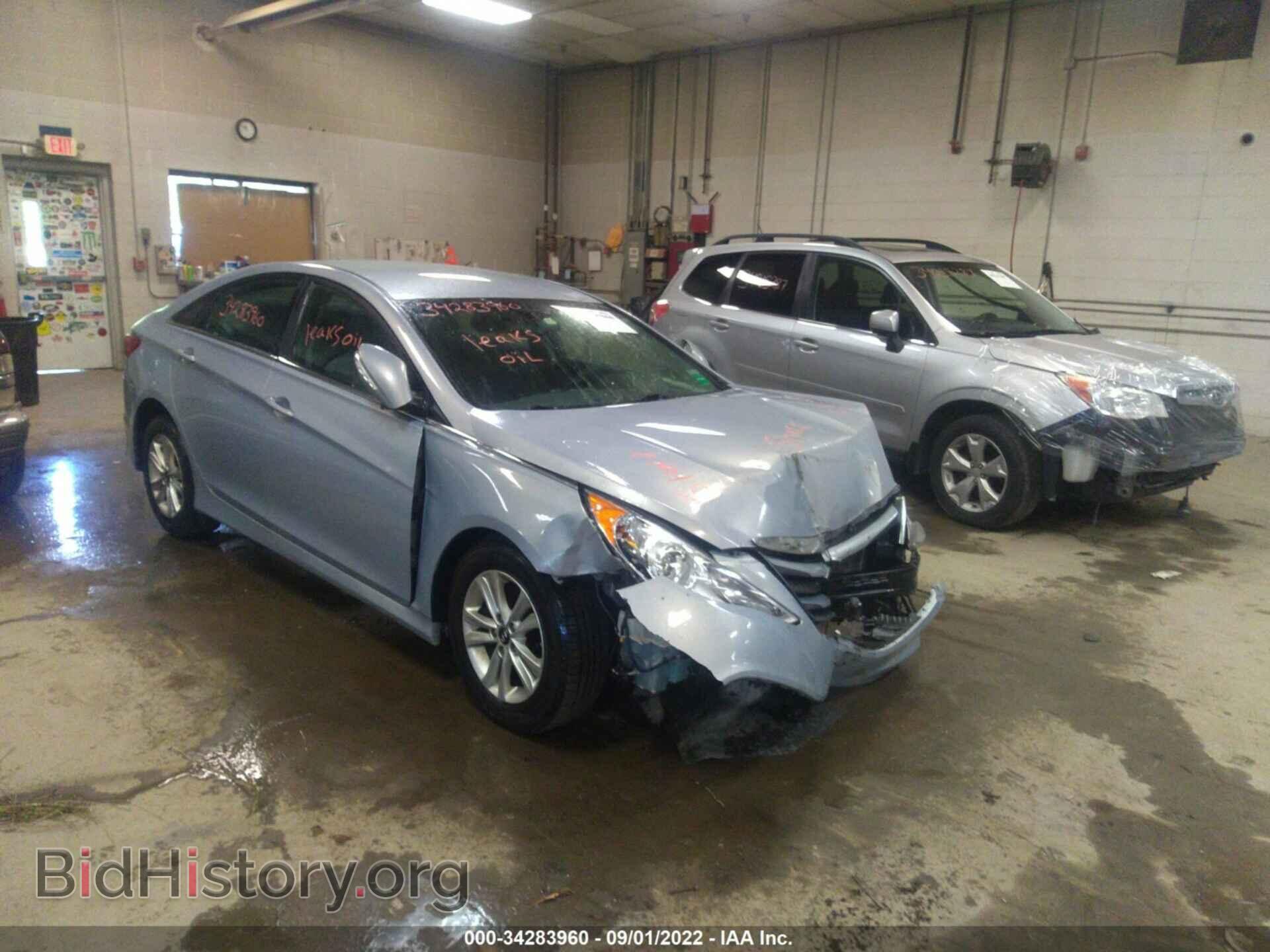 Фотография 5NPEB4AC4EH837182 - HYUNDAI SONATA 2014