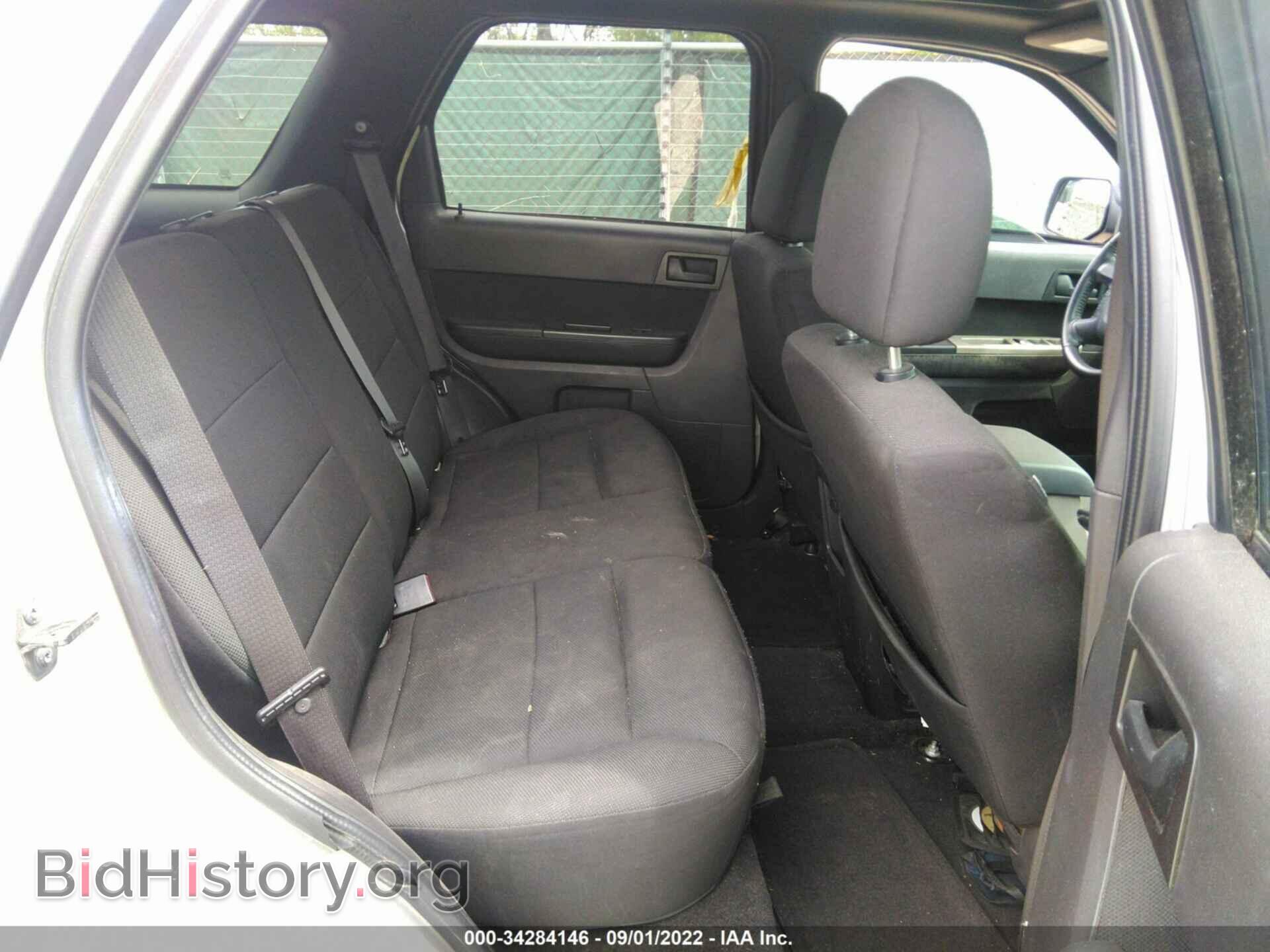 2010 FORD ESCAPE - VIN: 1FMCU0DG0AKA87277 - Фото 8