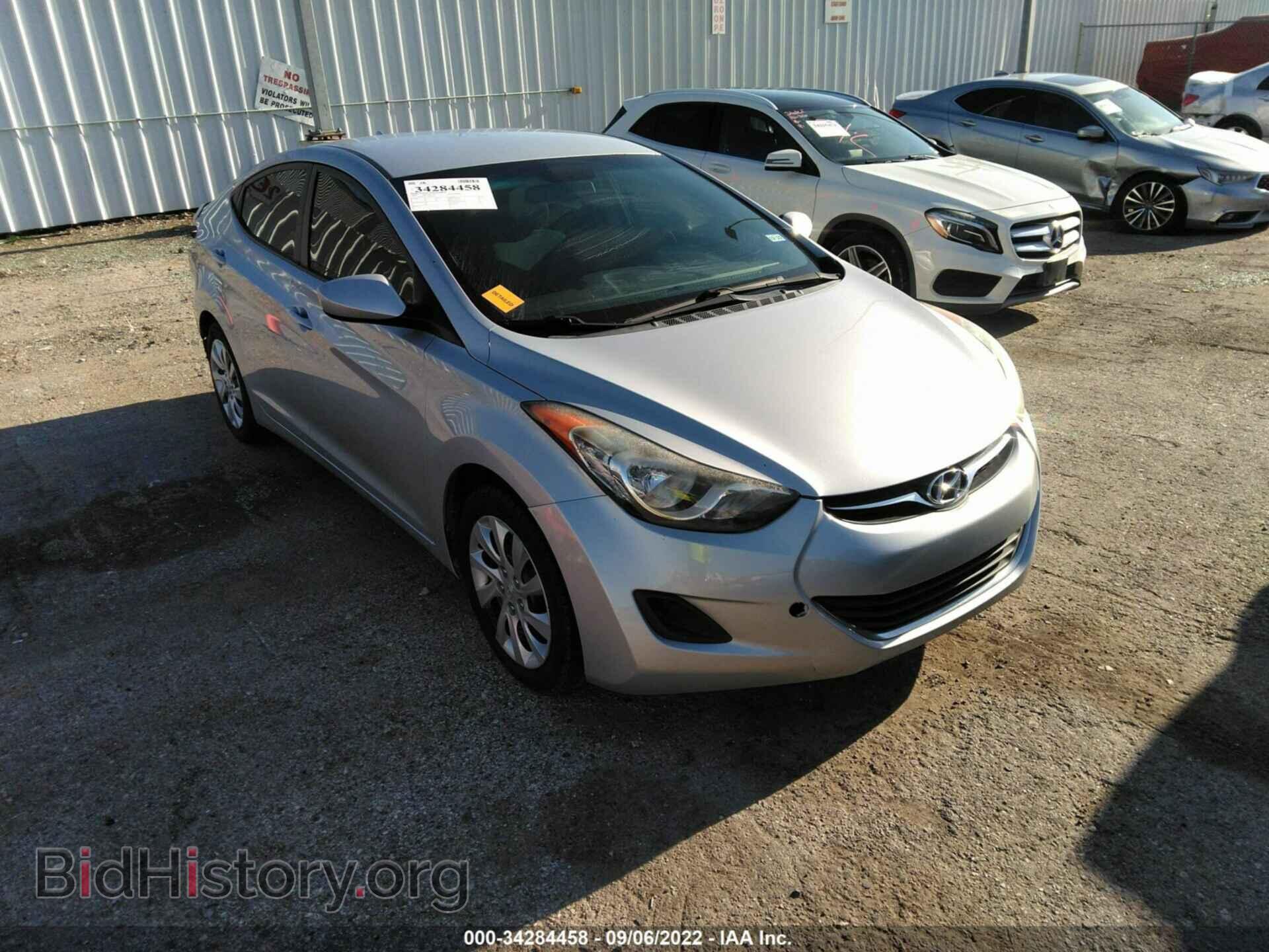 Фотография 5NPDH4AE5CH067454 - HYUNDAI ELANTRA 2012