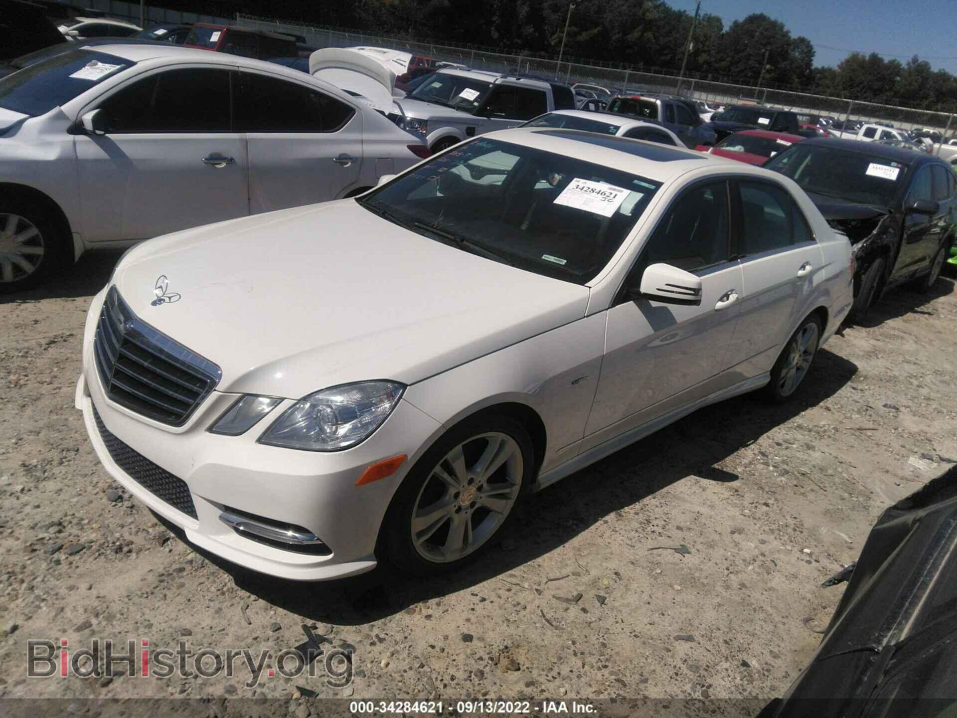 2012 MERCEDES-BENZ E-CLASS - VIN: WDDHF5KBXCA535323 - Фото 2
