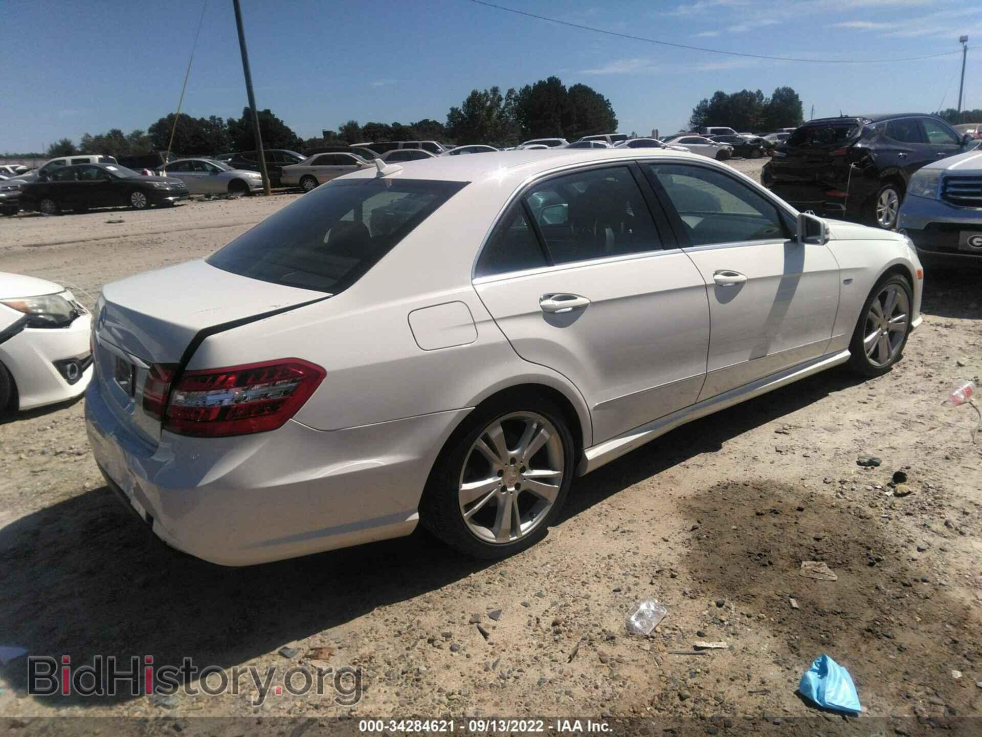 2012 MERCEDES-BENZ E-CLASS - VIN: WDDHF5KBXCA535323 - Фото 4