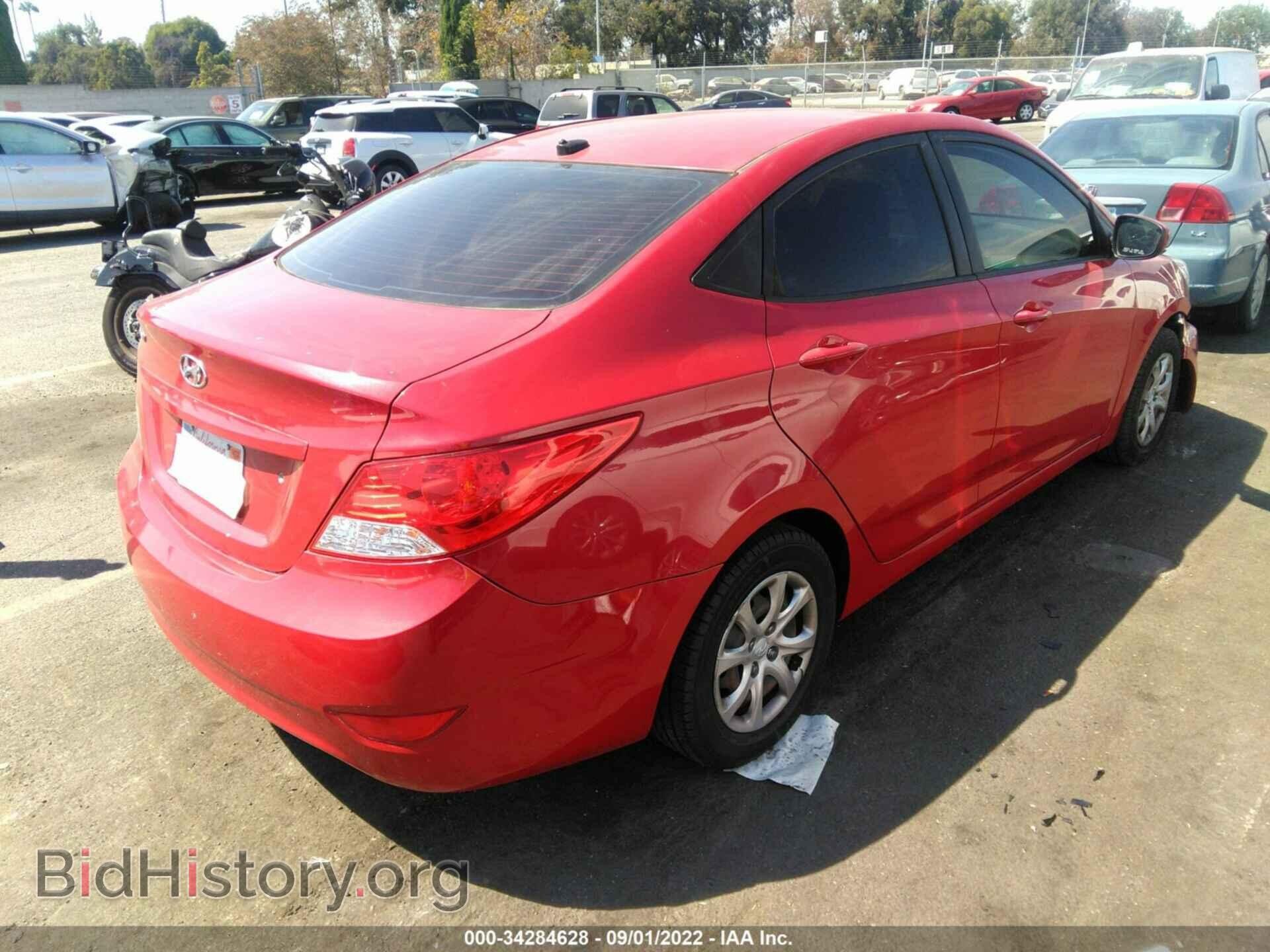 2012 HYUNDAI ACCENT - VIN: KMHCT4AE9CU200549 - Фото 4