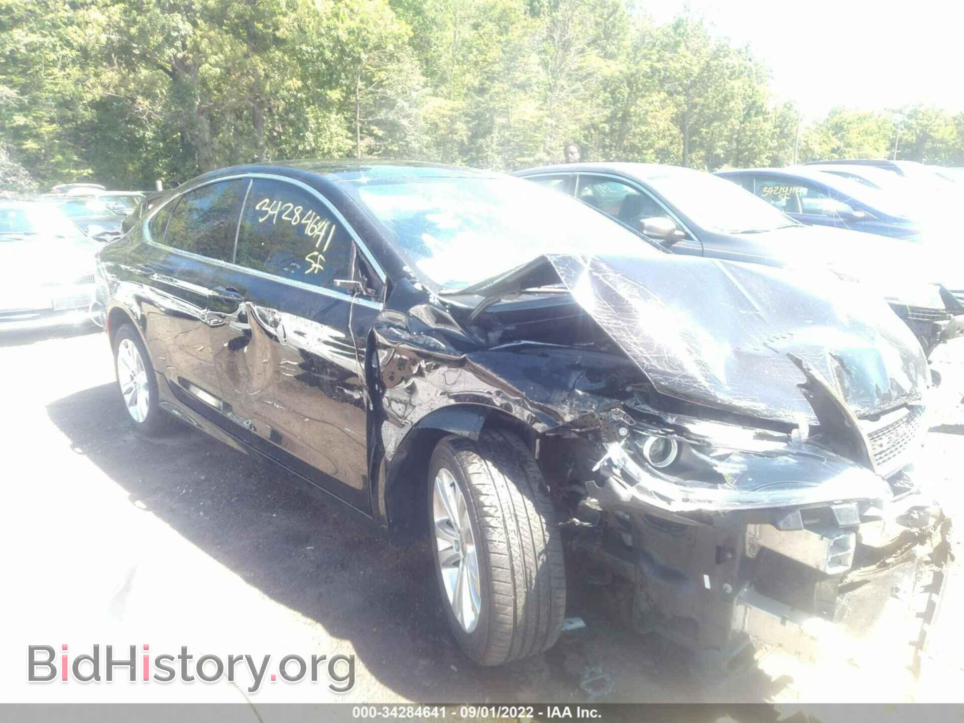 Фотография 1C3CCCAB6GN123793 - CHRYSLER 200 2016