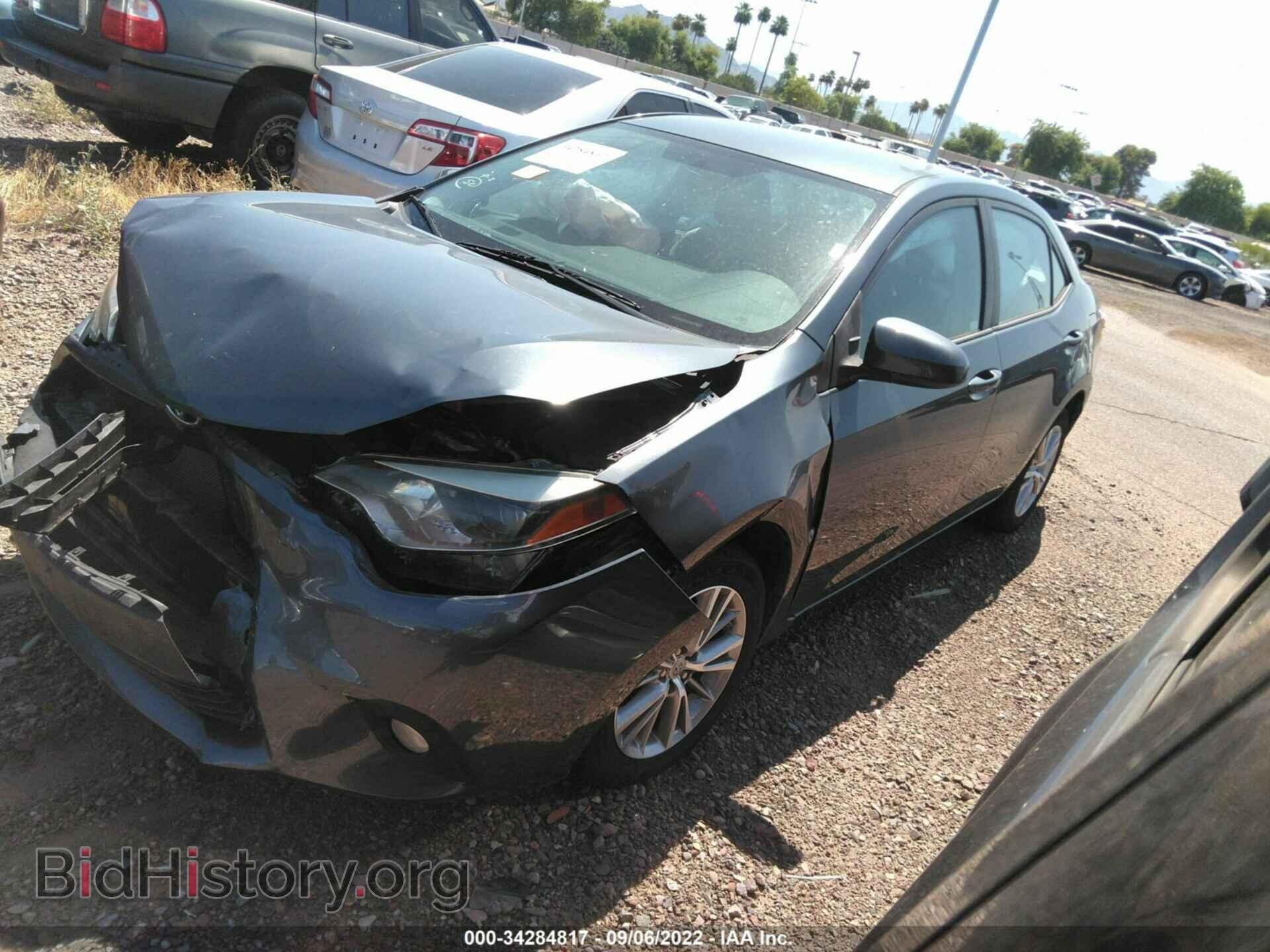 2014 TOYOTA COROLLA - VIN: 5YFBURHEXEP093589 - Фото 2