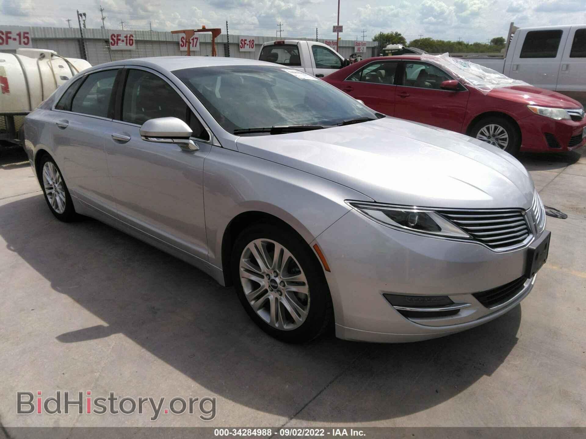 Photo 3LN6L2G98GR602006 - LINCOLN MKZ 2016