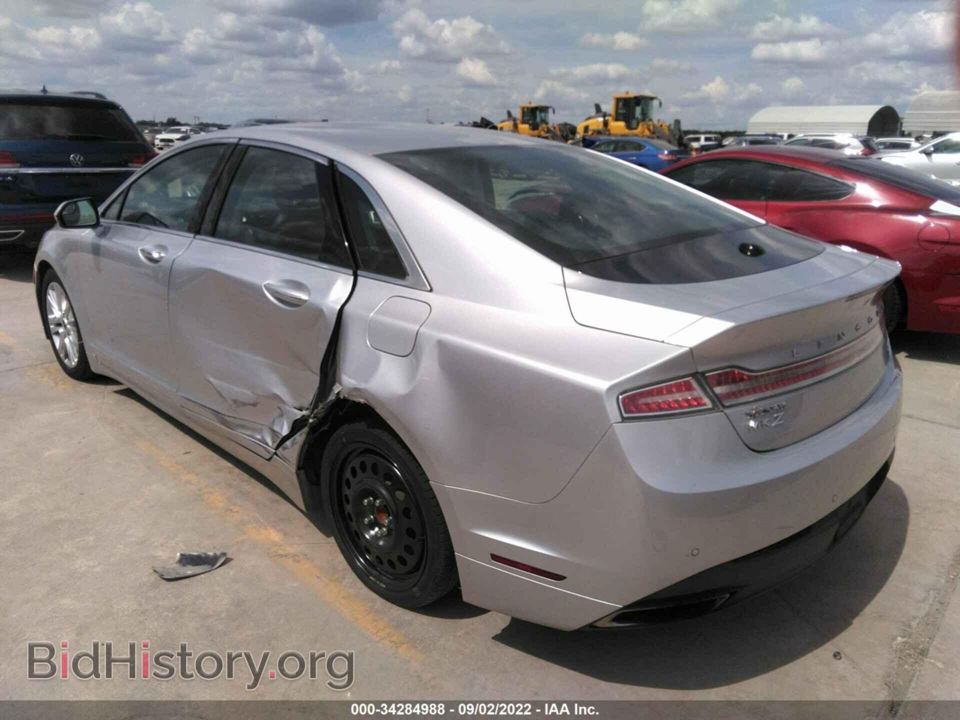 2016 LINCOLN MKZ - VIN: 3LN6L2G98GR602006 - Фото 3