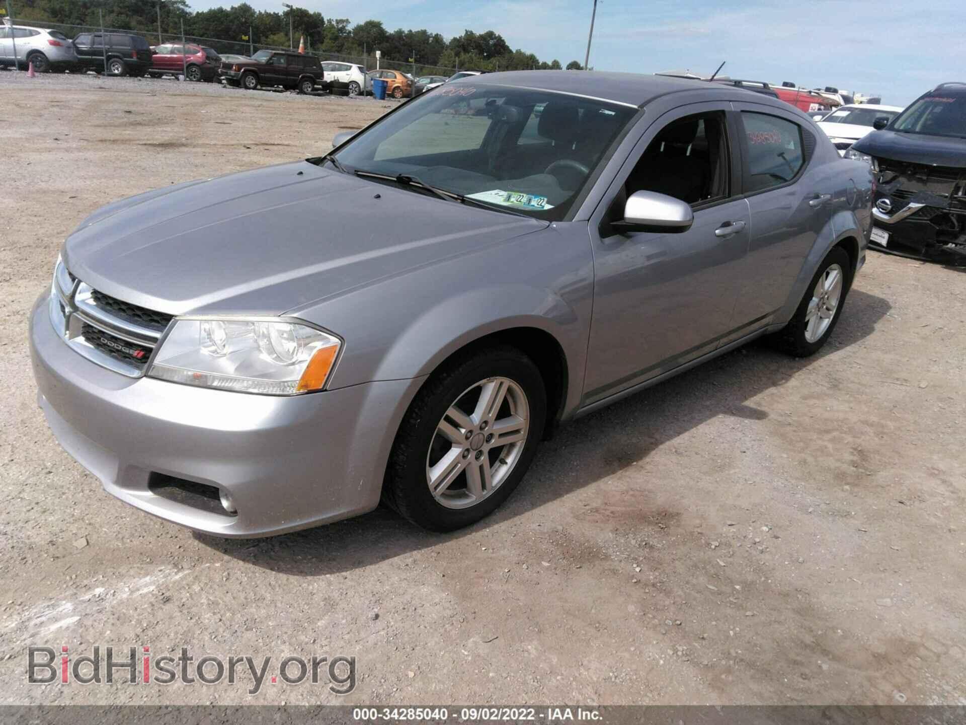 2013 DODGE AVENGER - VIN: 1C3CDZCBXDN603814 - Фото 2