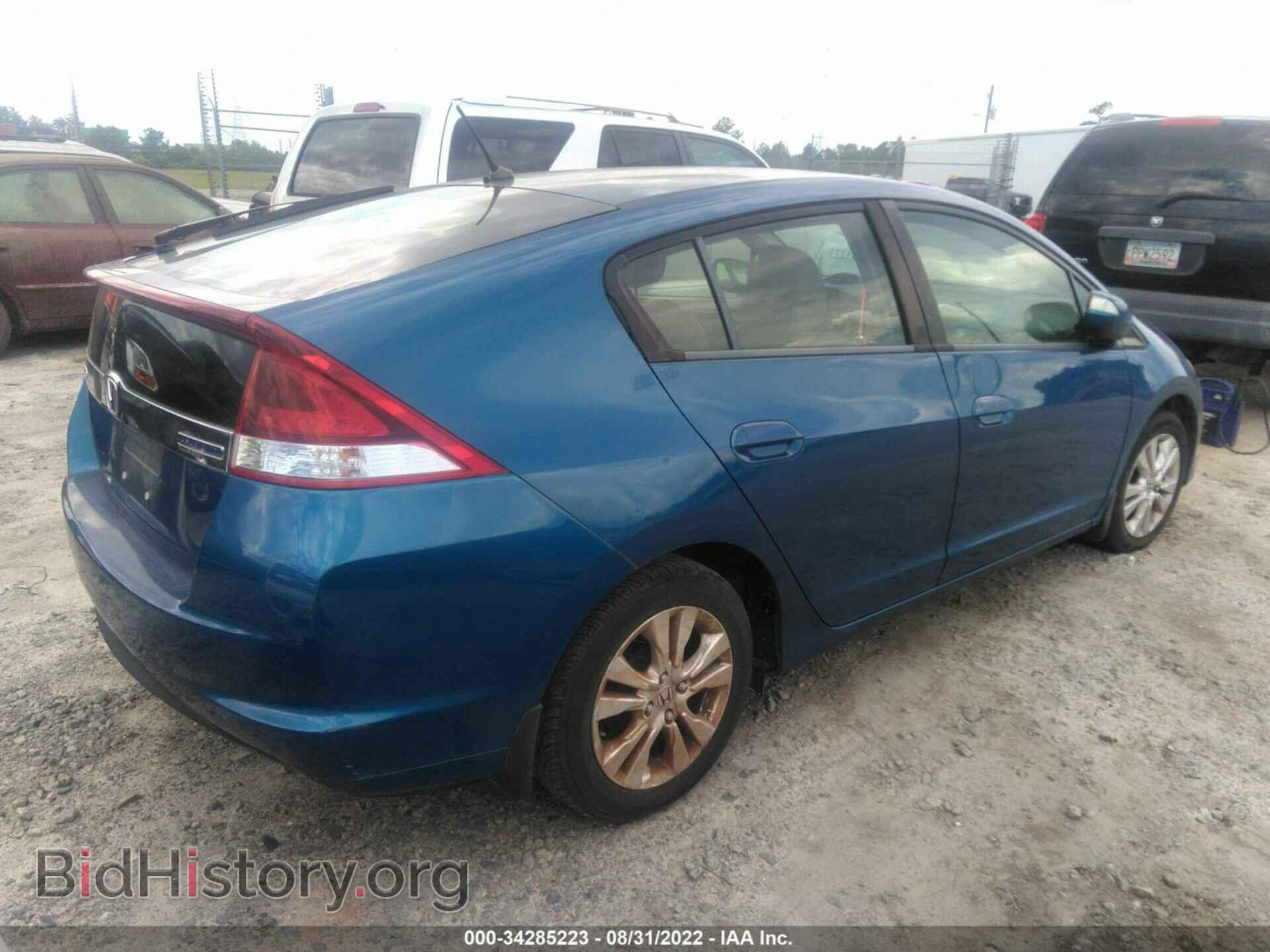 2013 HONDA INSIGHT - VIN: JHMZE2H75DS001112 - Фото 4