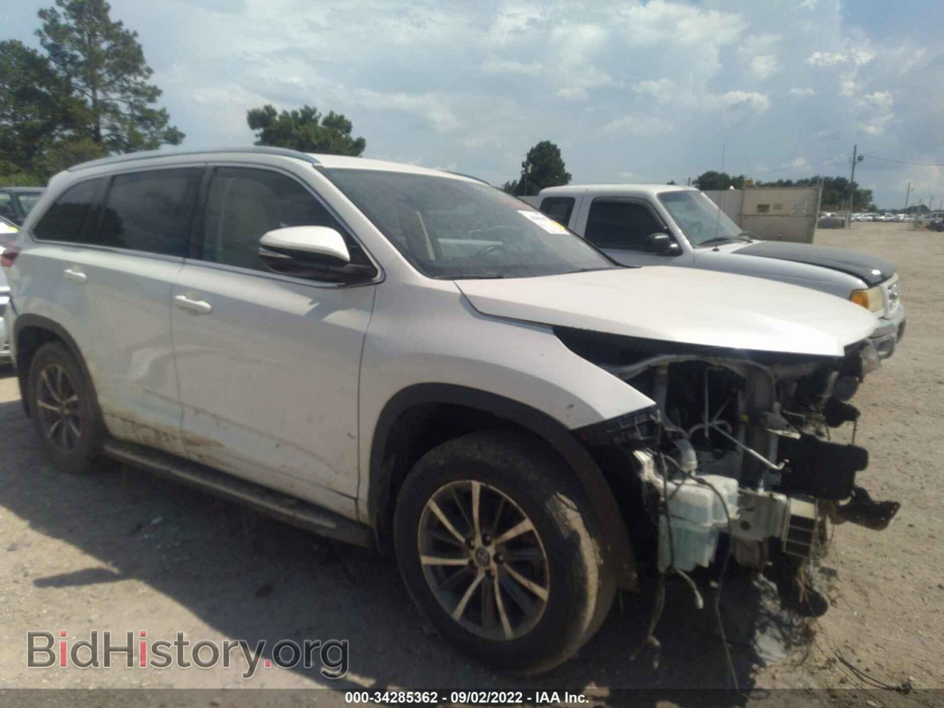 Photo 5TDKZRFH1JS547552 - TOYOTA HIGHLANDER 2018