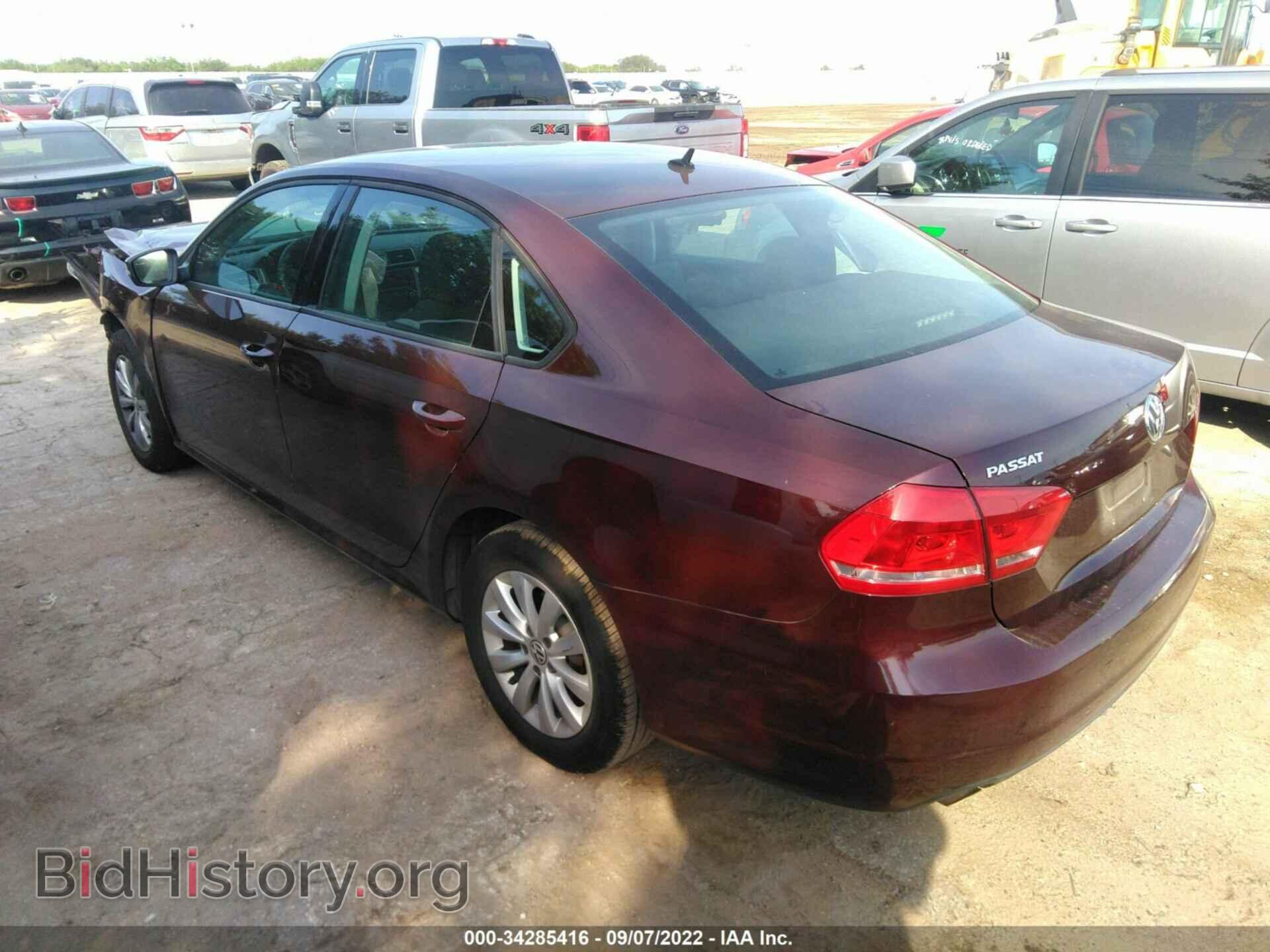 2013 VOLKSWAGEN PASSAT - VIN: 1VWAP7A32DC067766 - Фото 3