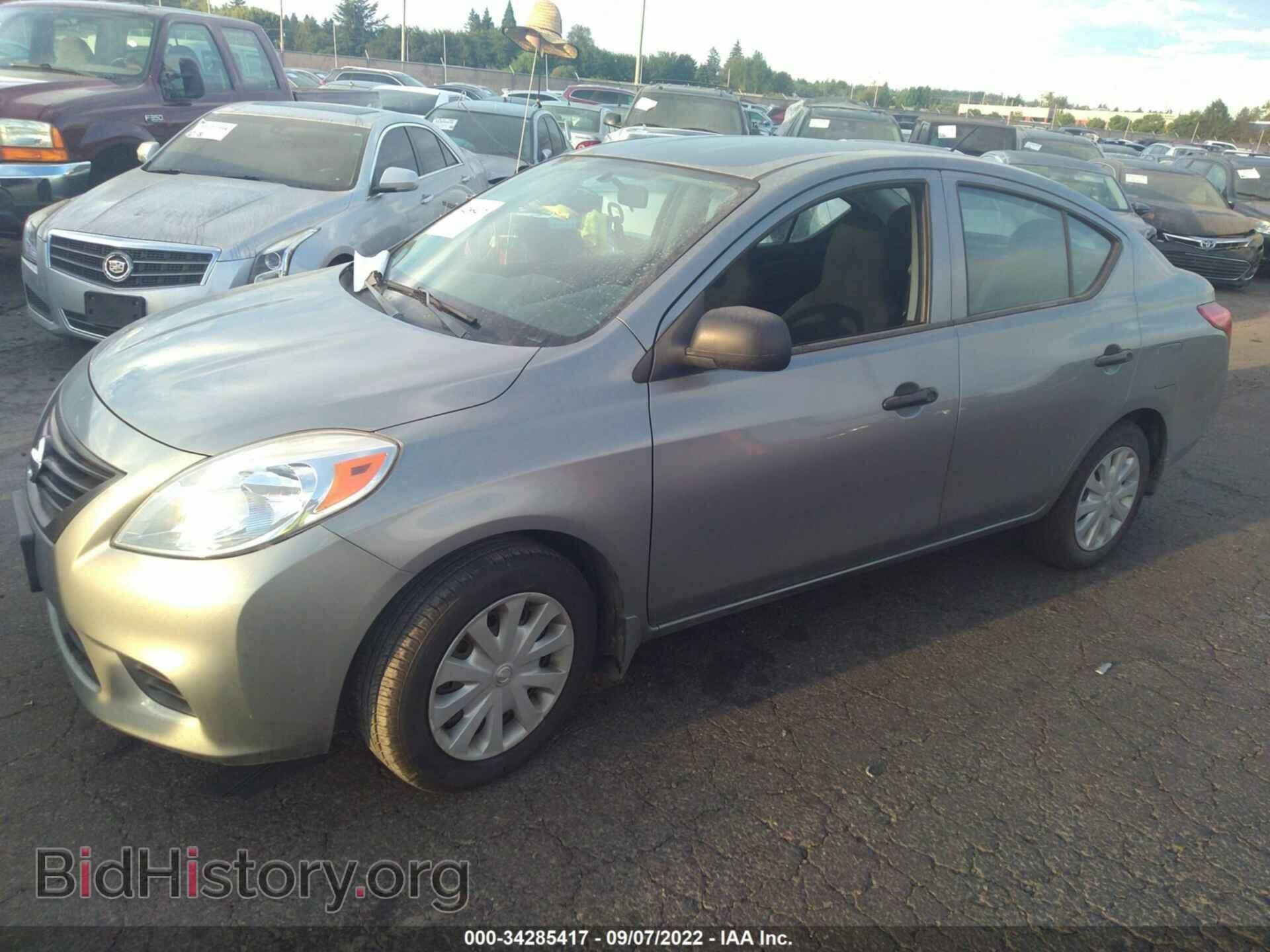 2012 NISSAN VERSA - VIN: 3N1CN7AP7CL878568 - Фото 2