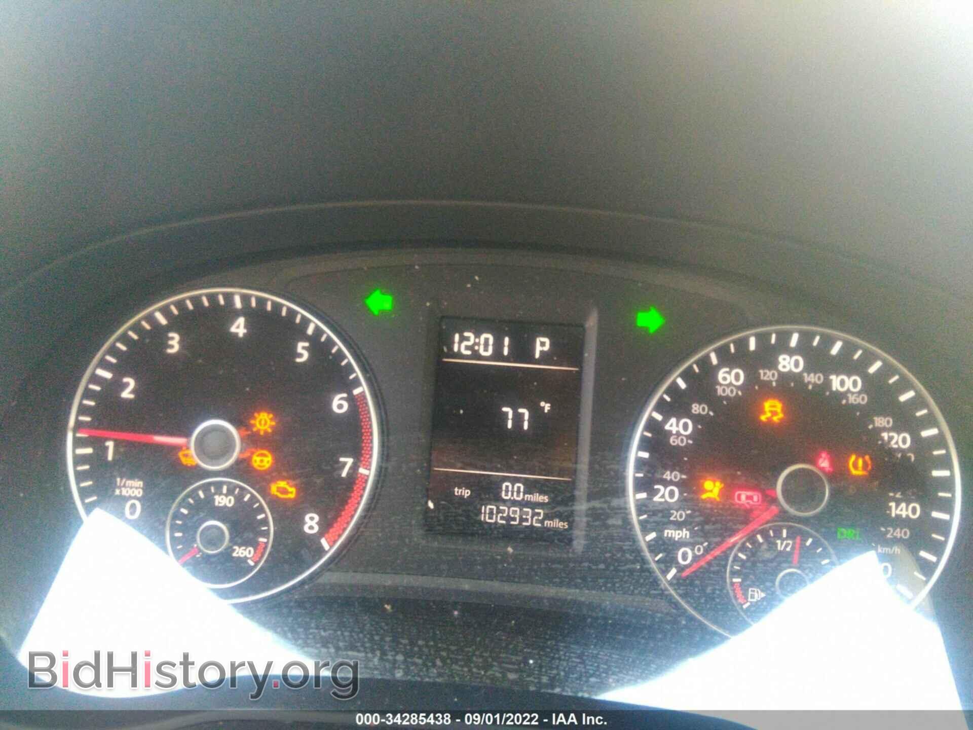 2014 VOLKSWAGEN PASSAT - VIN: 1VWAT7A30EC107193 - Фото 7