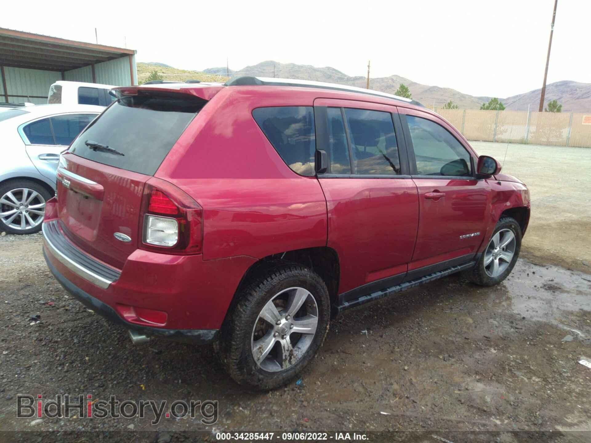 2016 JEEP COMPASS - VIN: 1C4NJDEB2GD799223 - Фото 4
