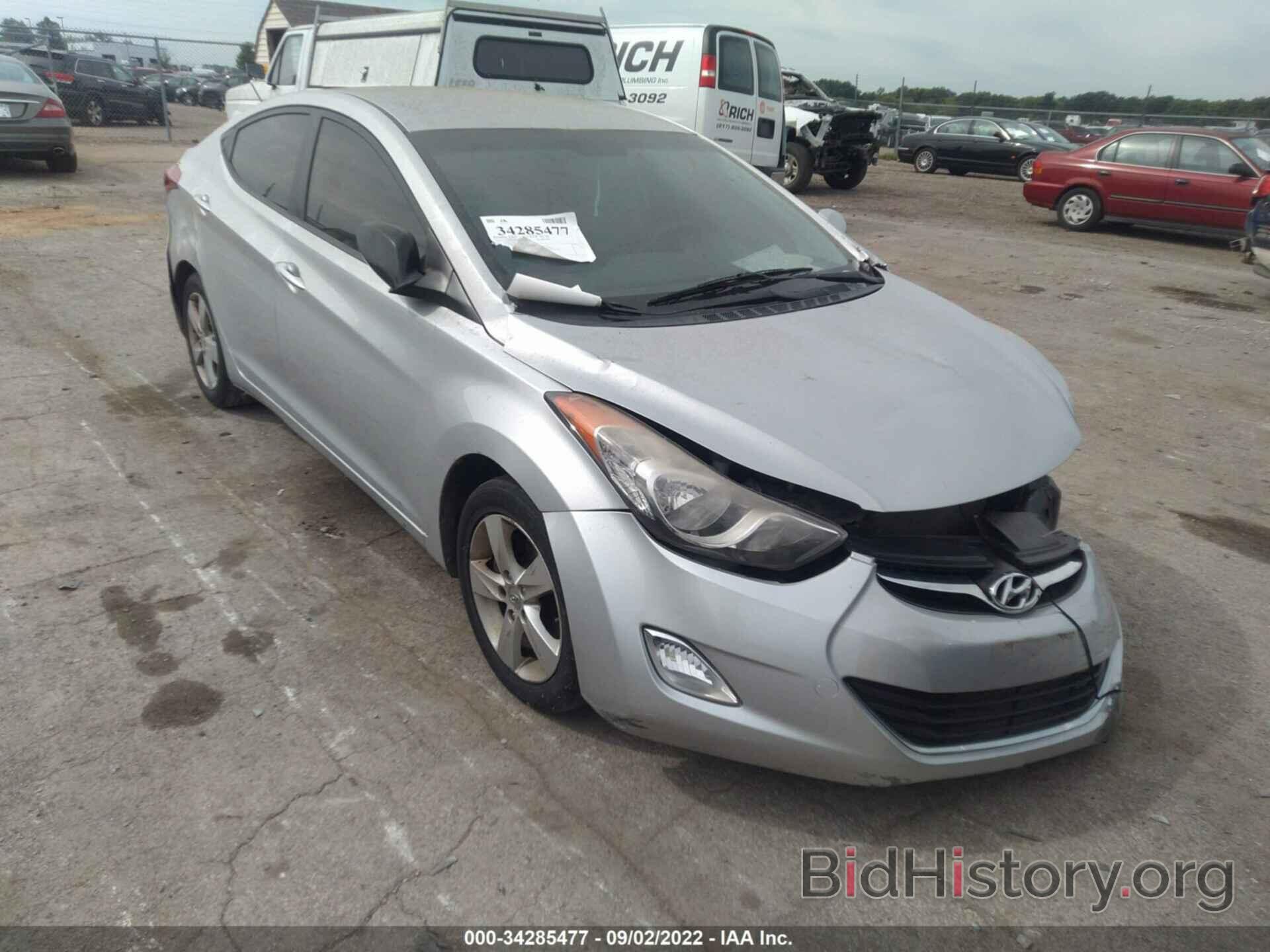 Photo KMHDH4AE8CU321711 - HYUNDAI ELANTRA 2012